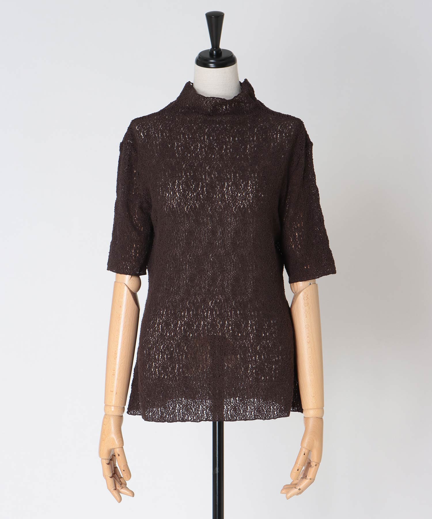 curly raschel half sleeve pullover | AND ON JIONE STORE