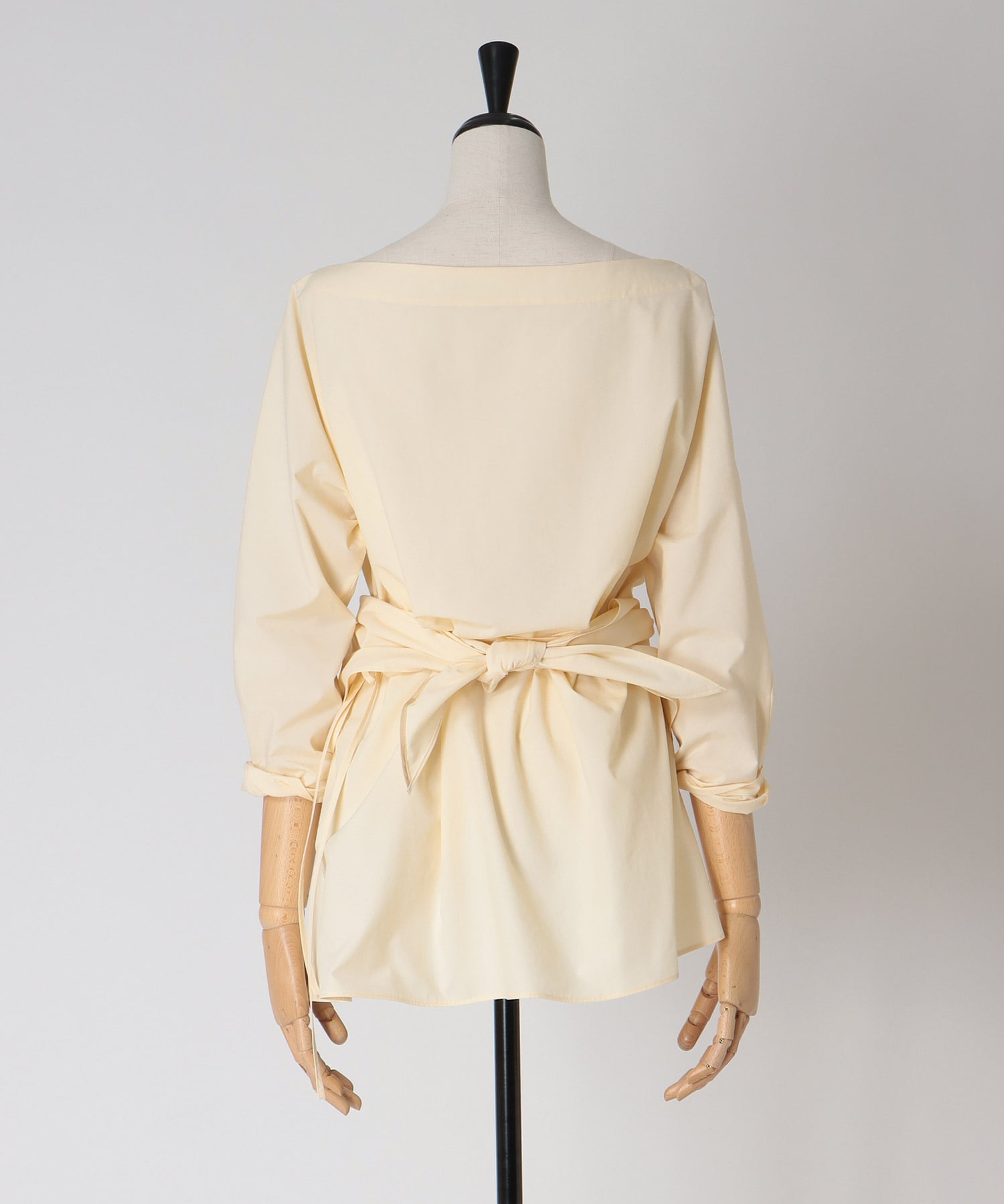 cross hem design shirt