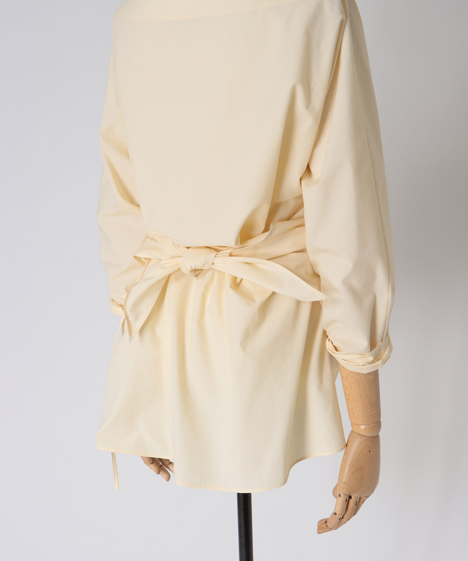 cross hem design shirt