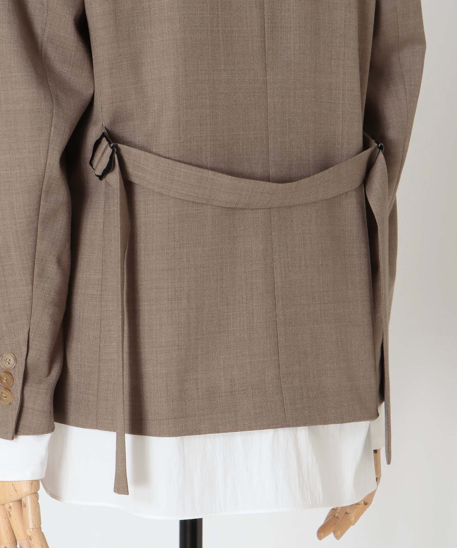 layered shirt tailored jacket