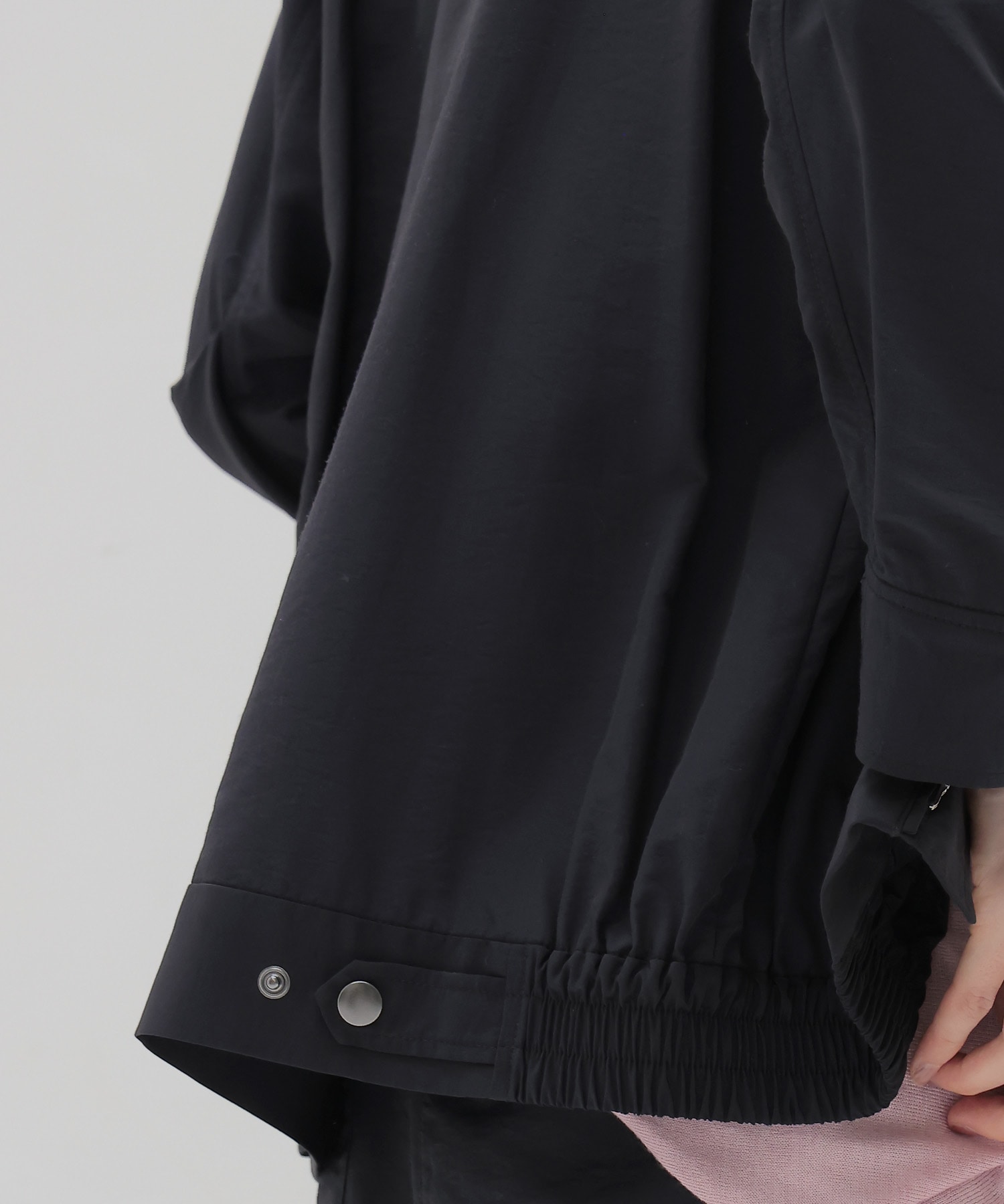 fur collar track jacket