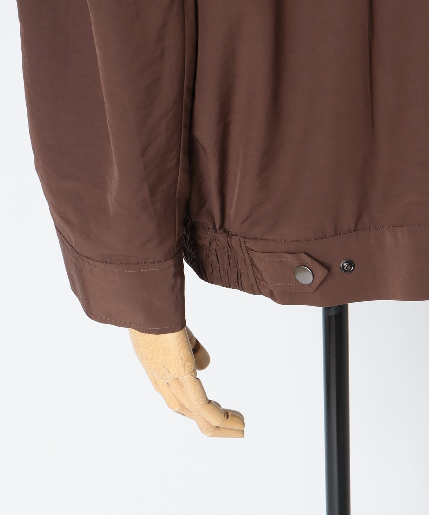 fur collar track jacket