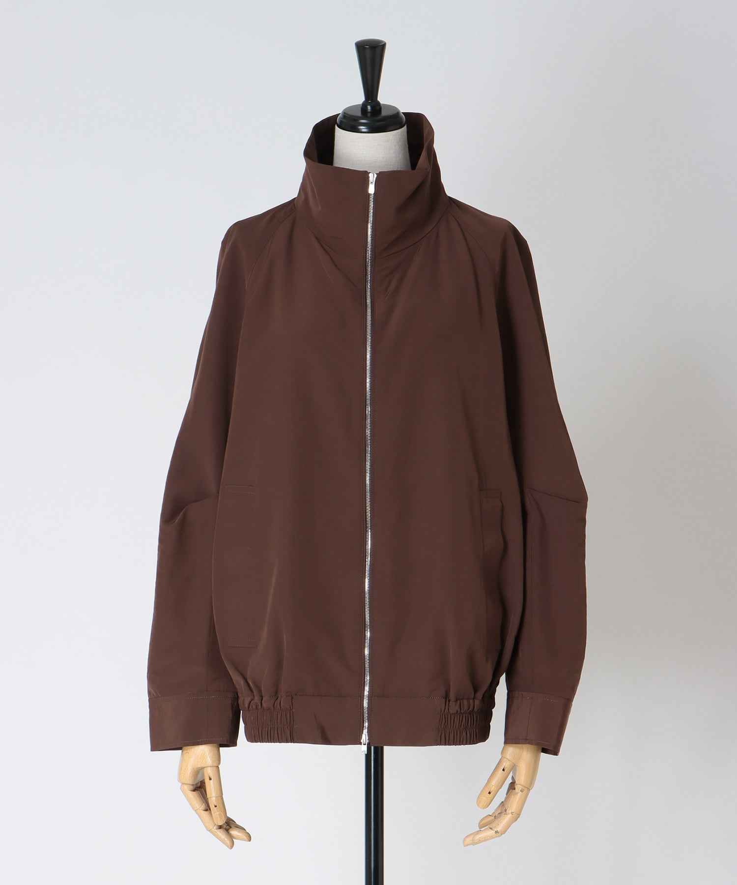 fur collar track jacket