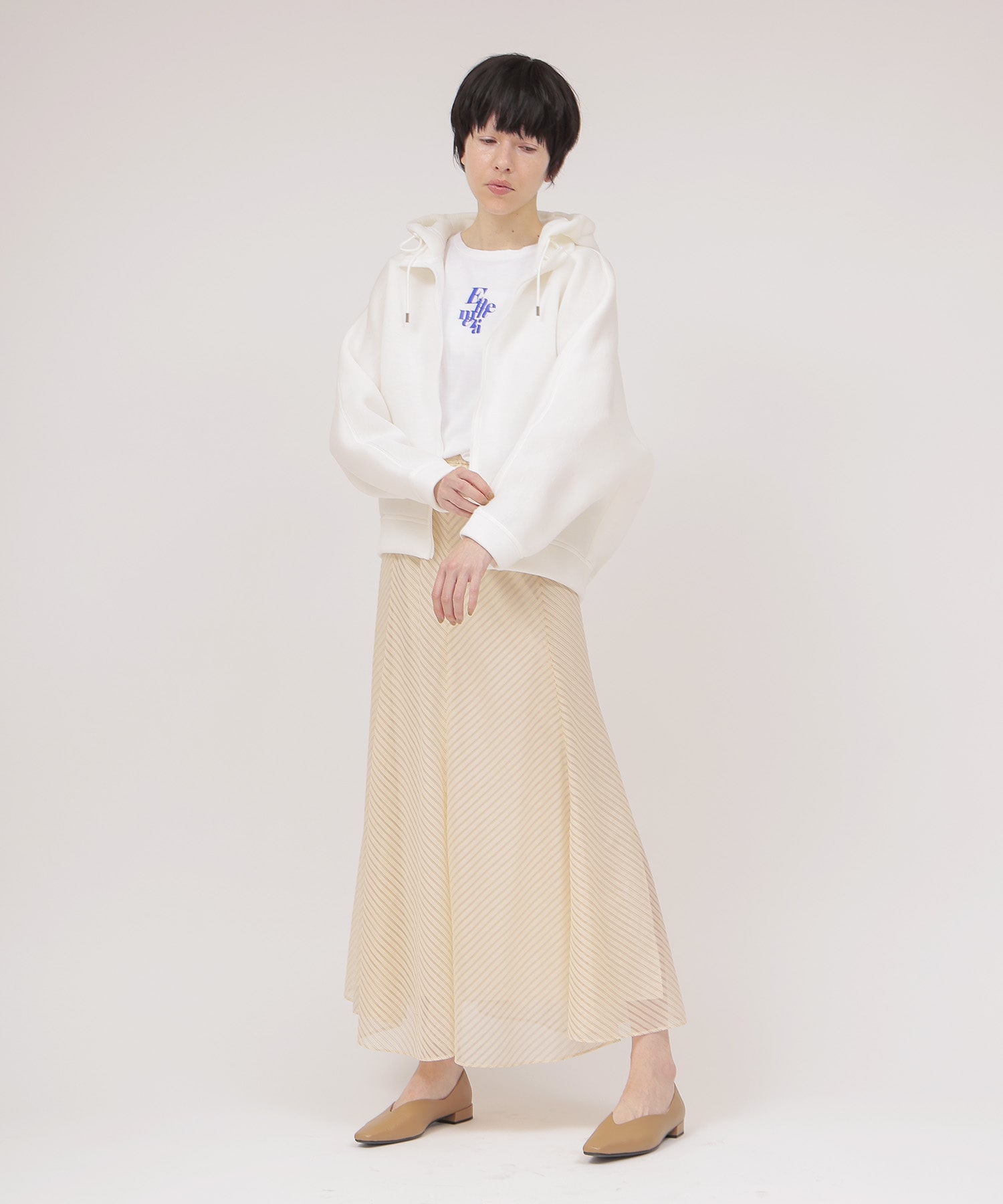 stiff dolman sleeve hoodie