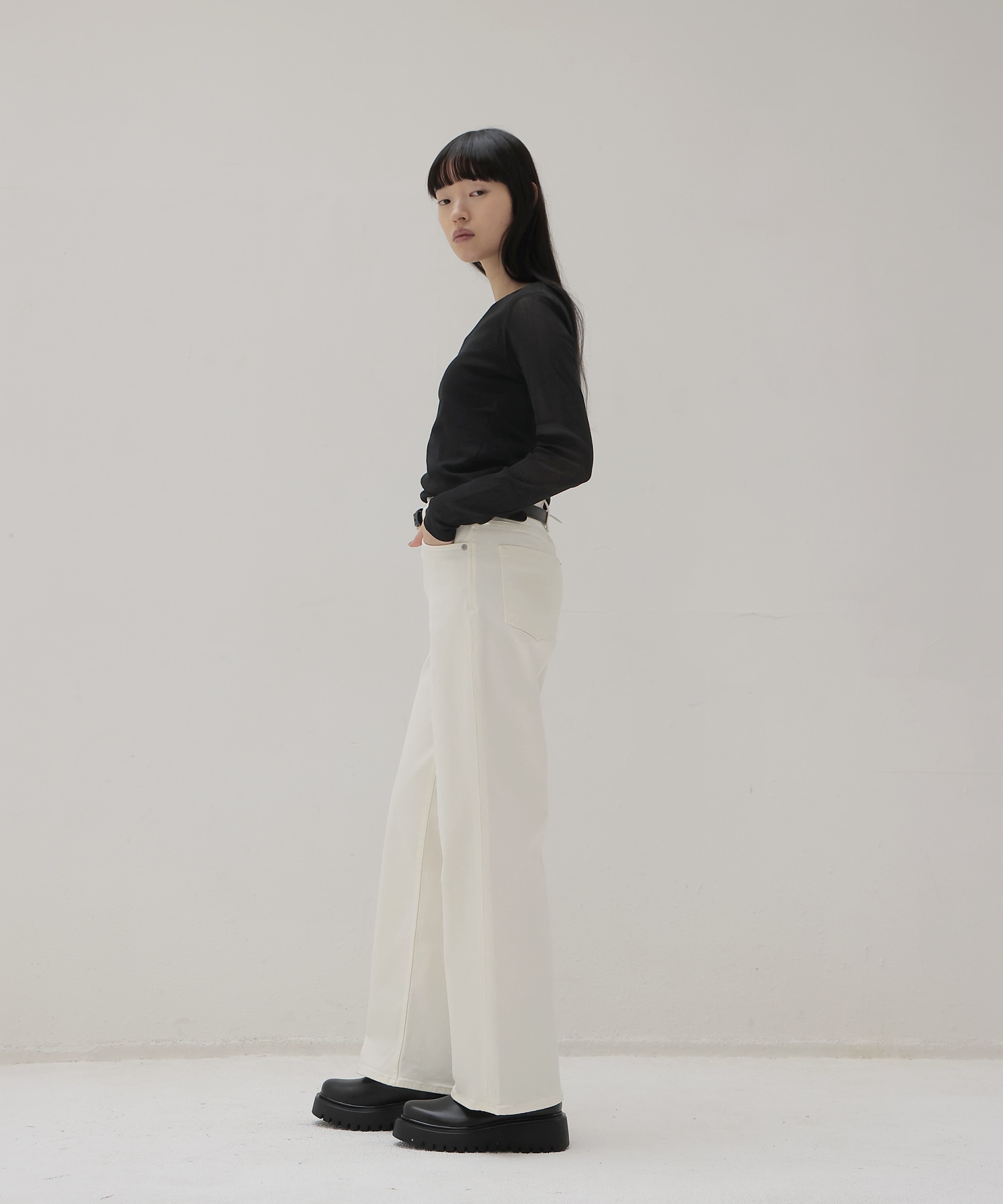 tulle short pullover
