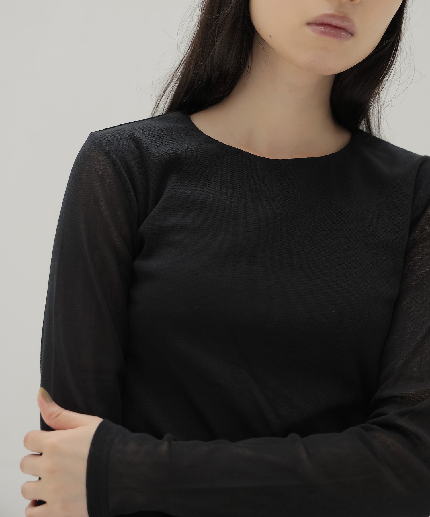 tulle short pullover