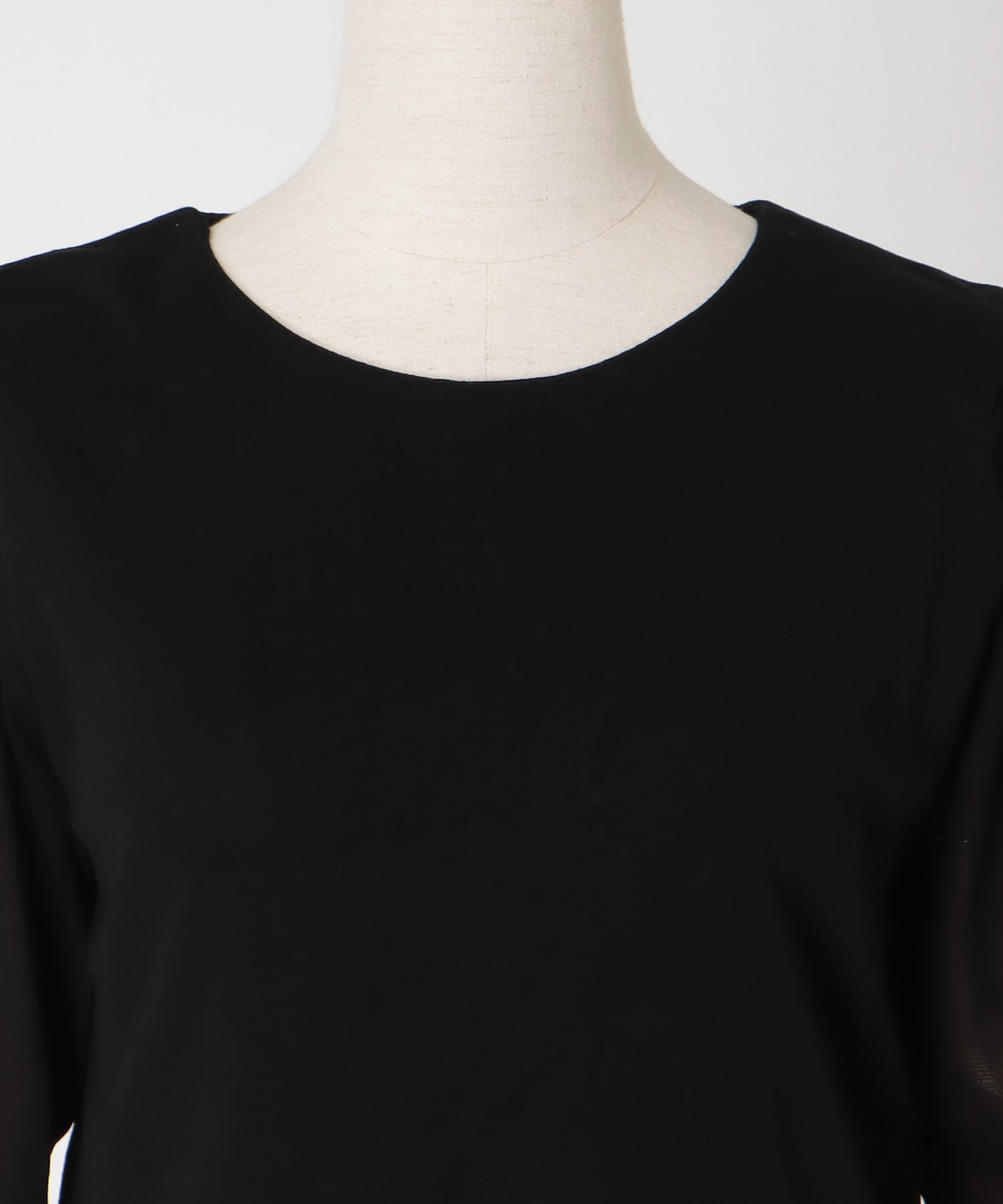 tulle short pullover