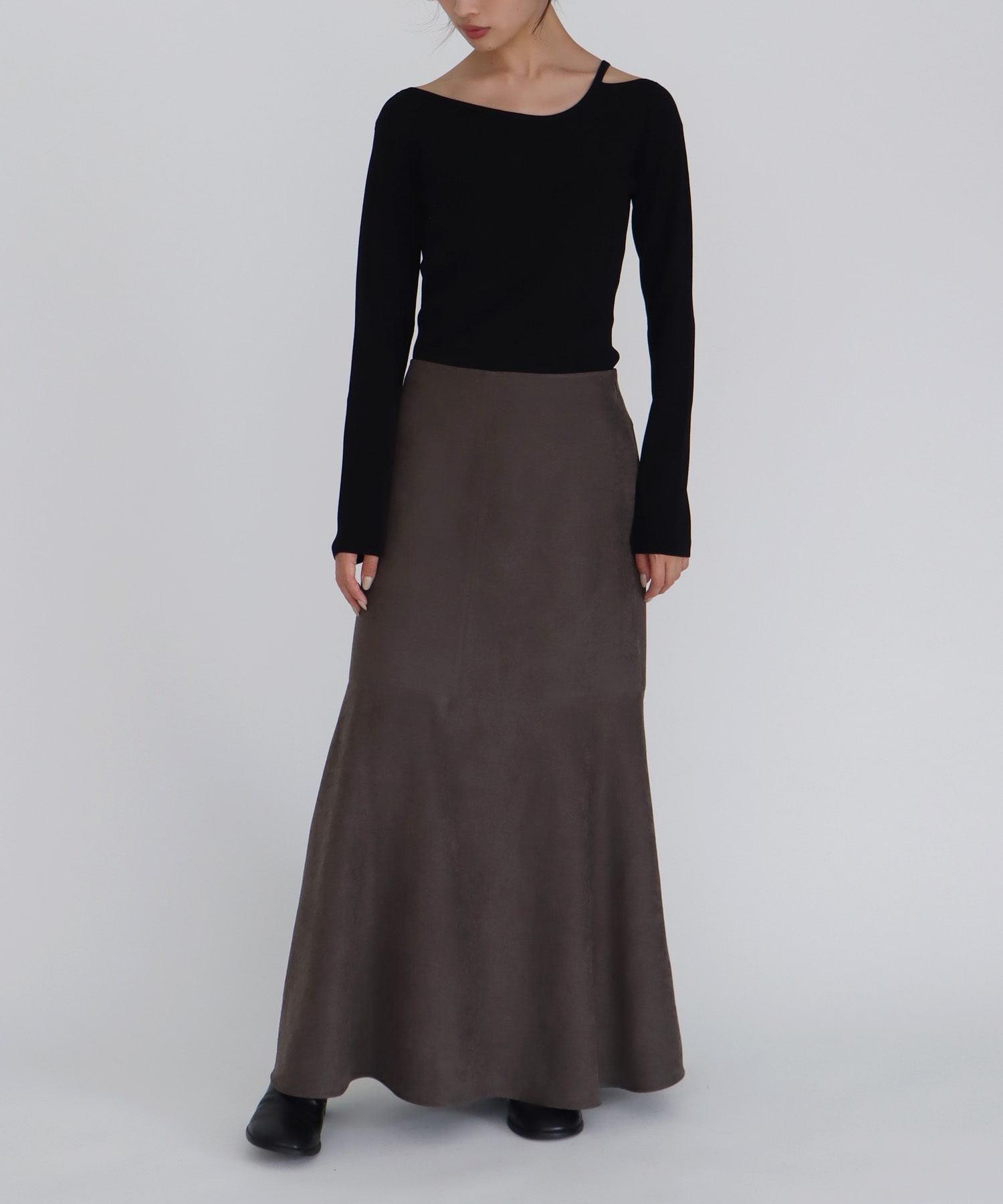asymmetry rib pullover