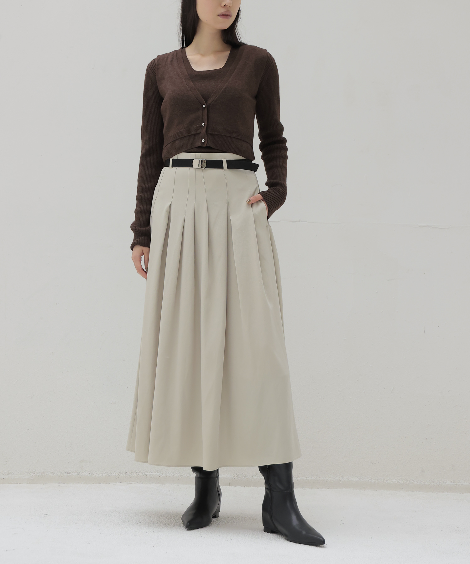layered twin set
