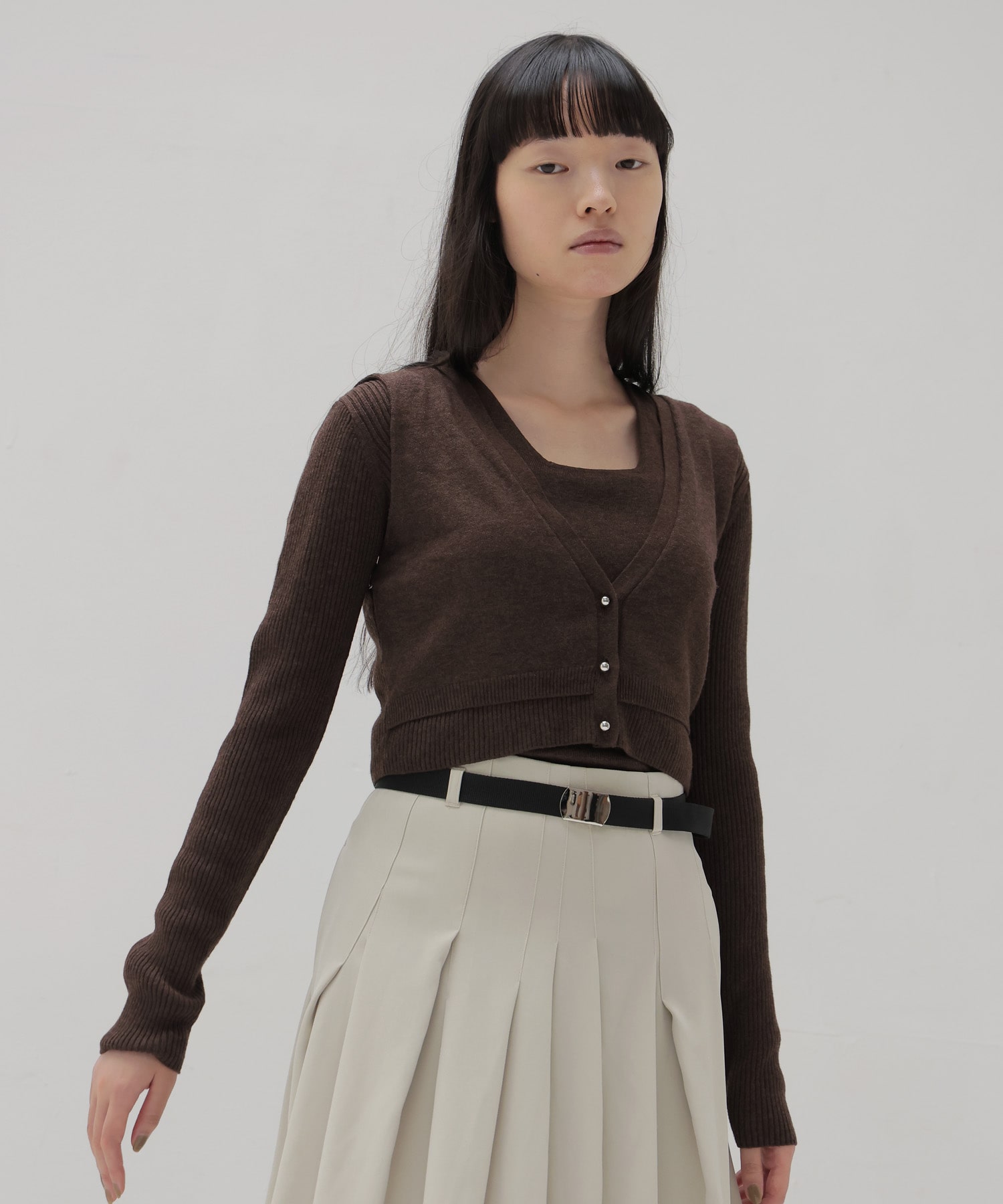 layered twin set