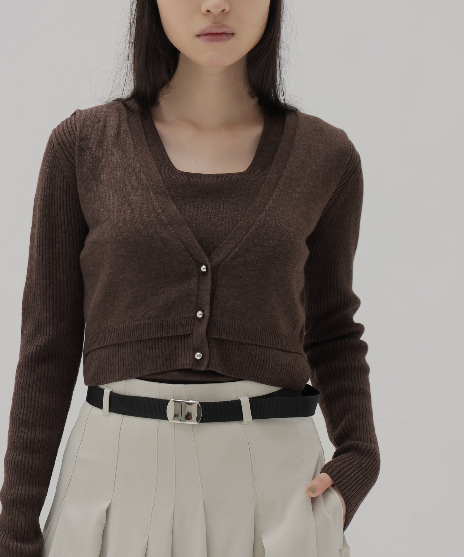 layered twin set