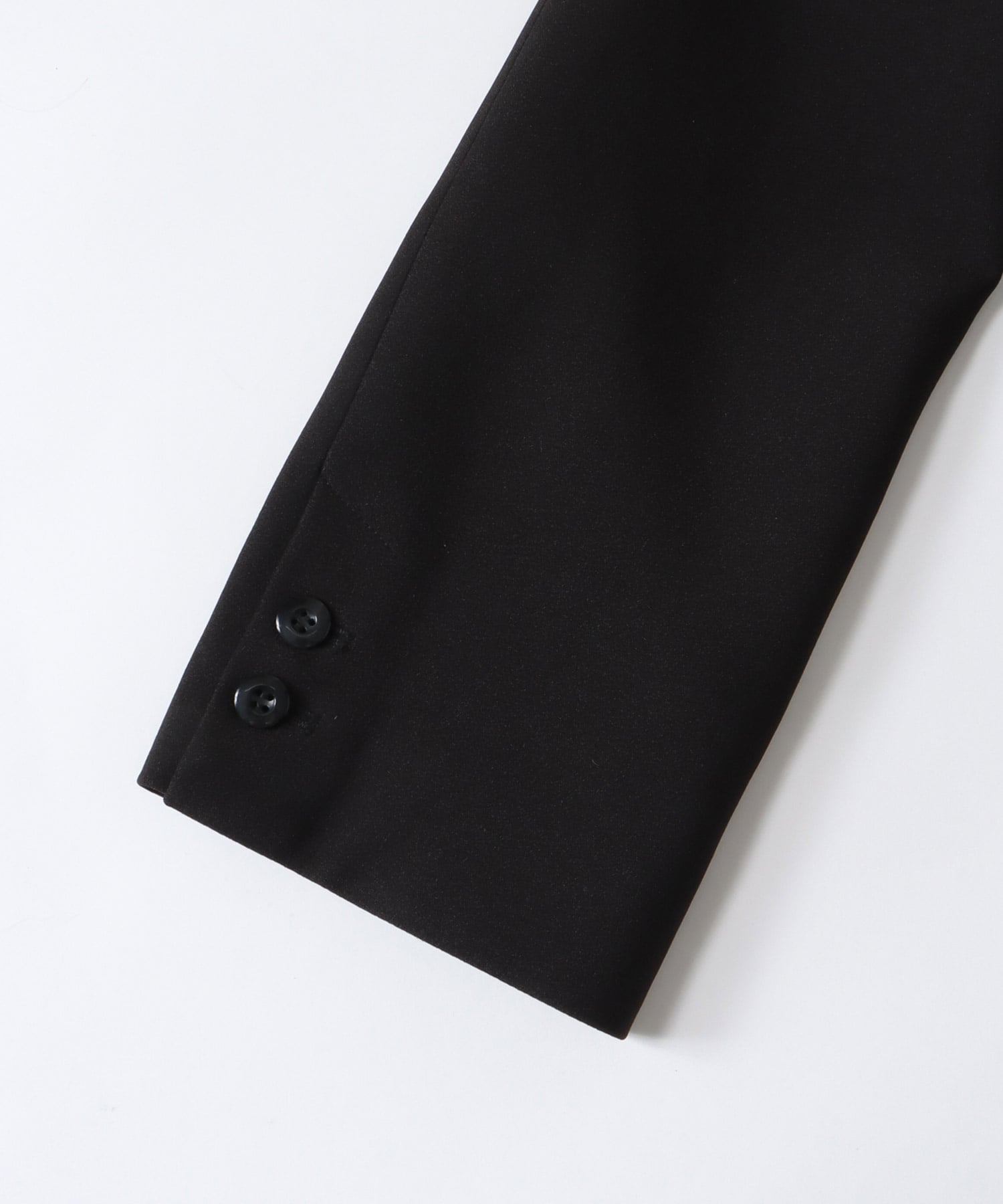 attachable knit collar short jacket