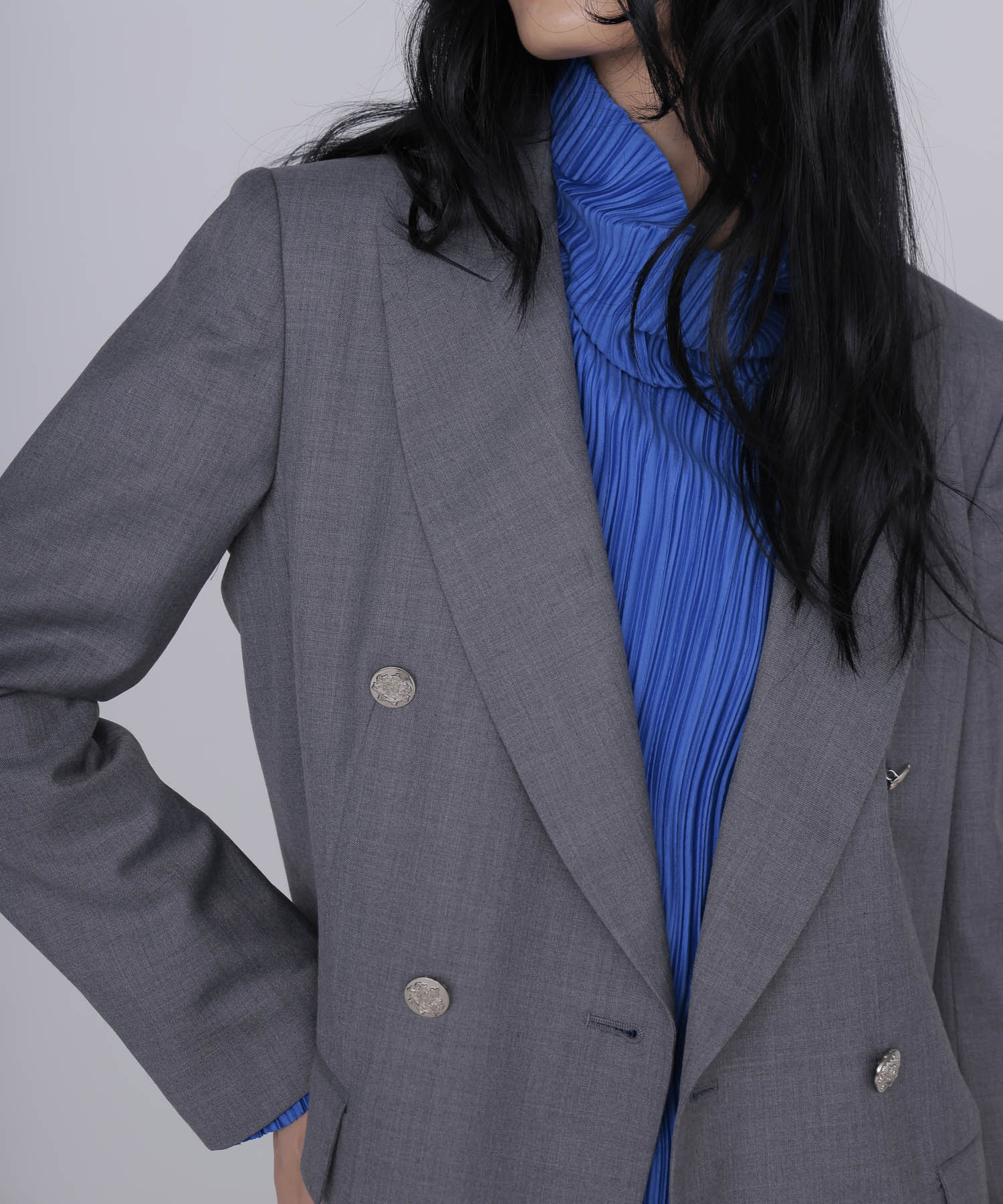 double breasted blazer