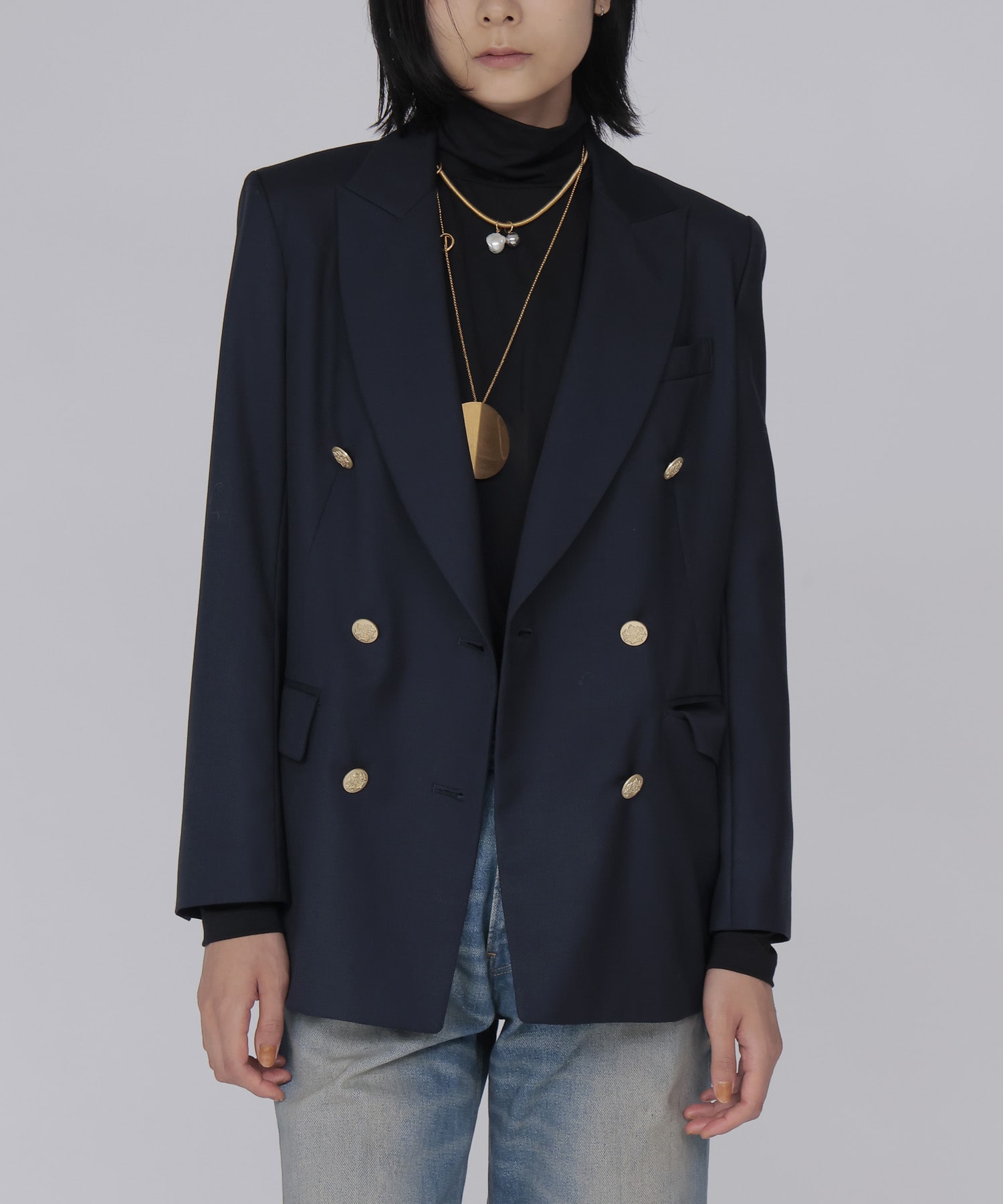 double breasted blazer