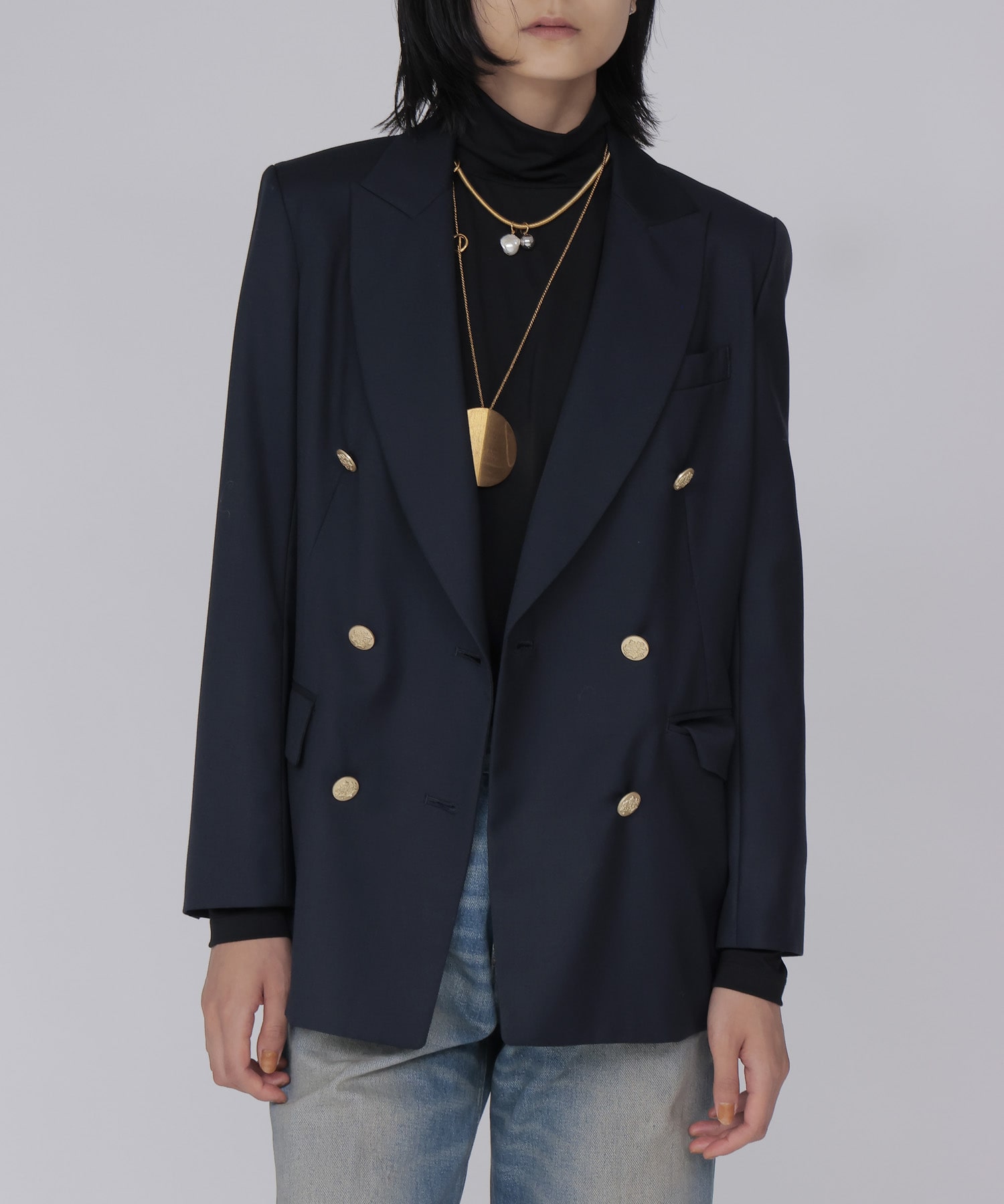 double breasted blazer
