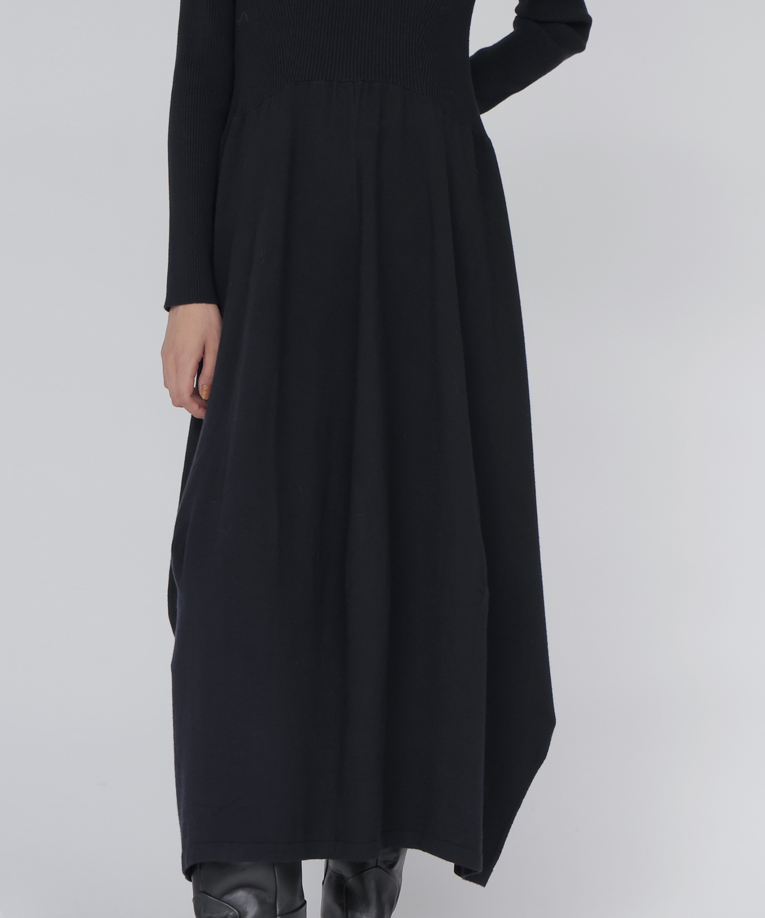 curve knit dress【2Sizes】