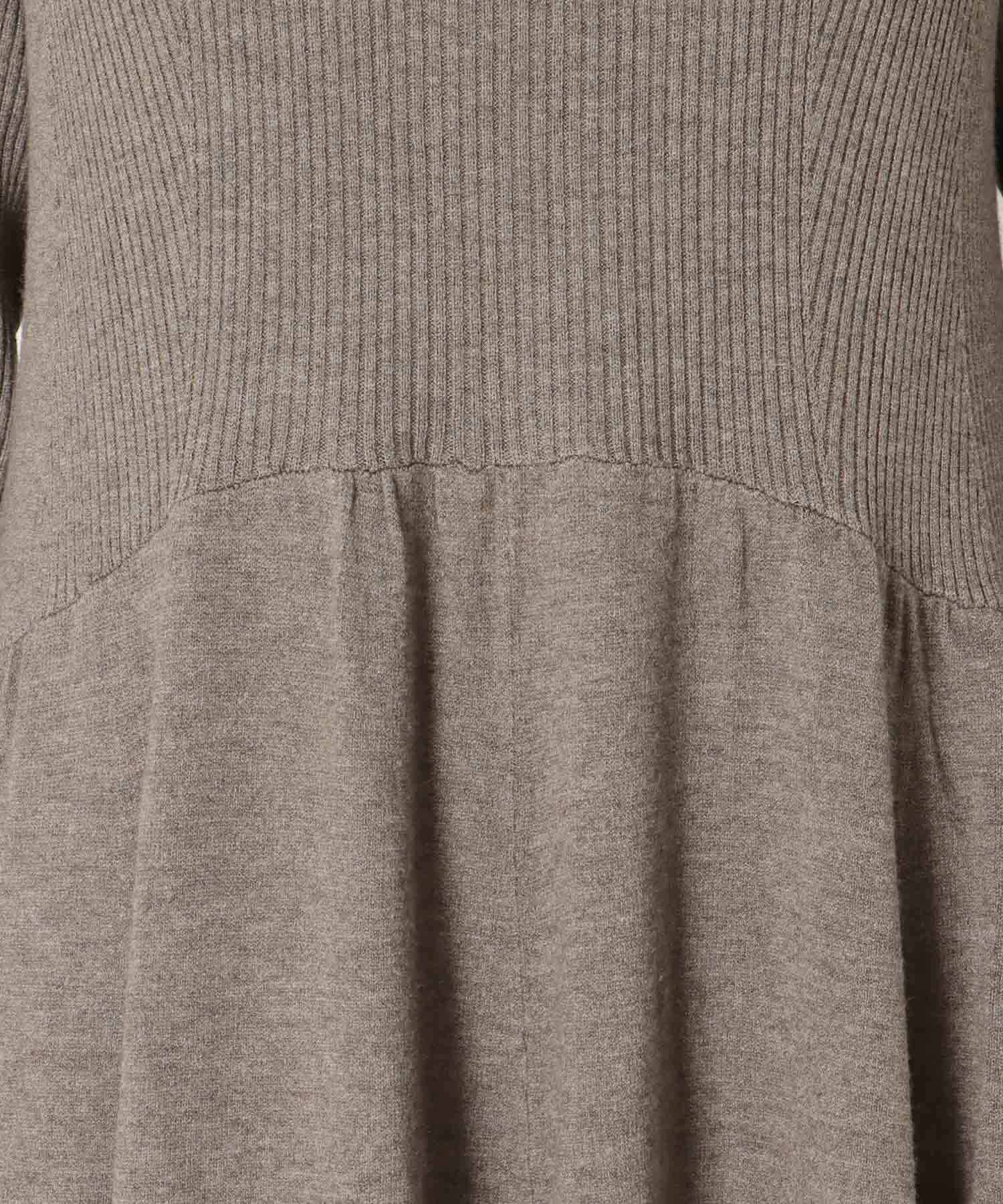 curve knit dress【2Sizes】