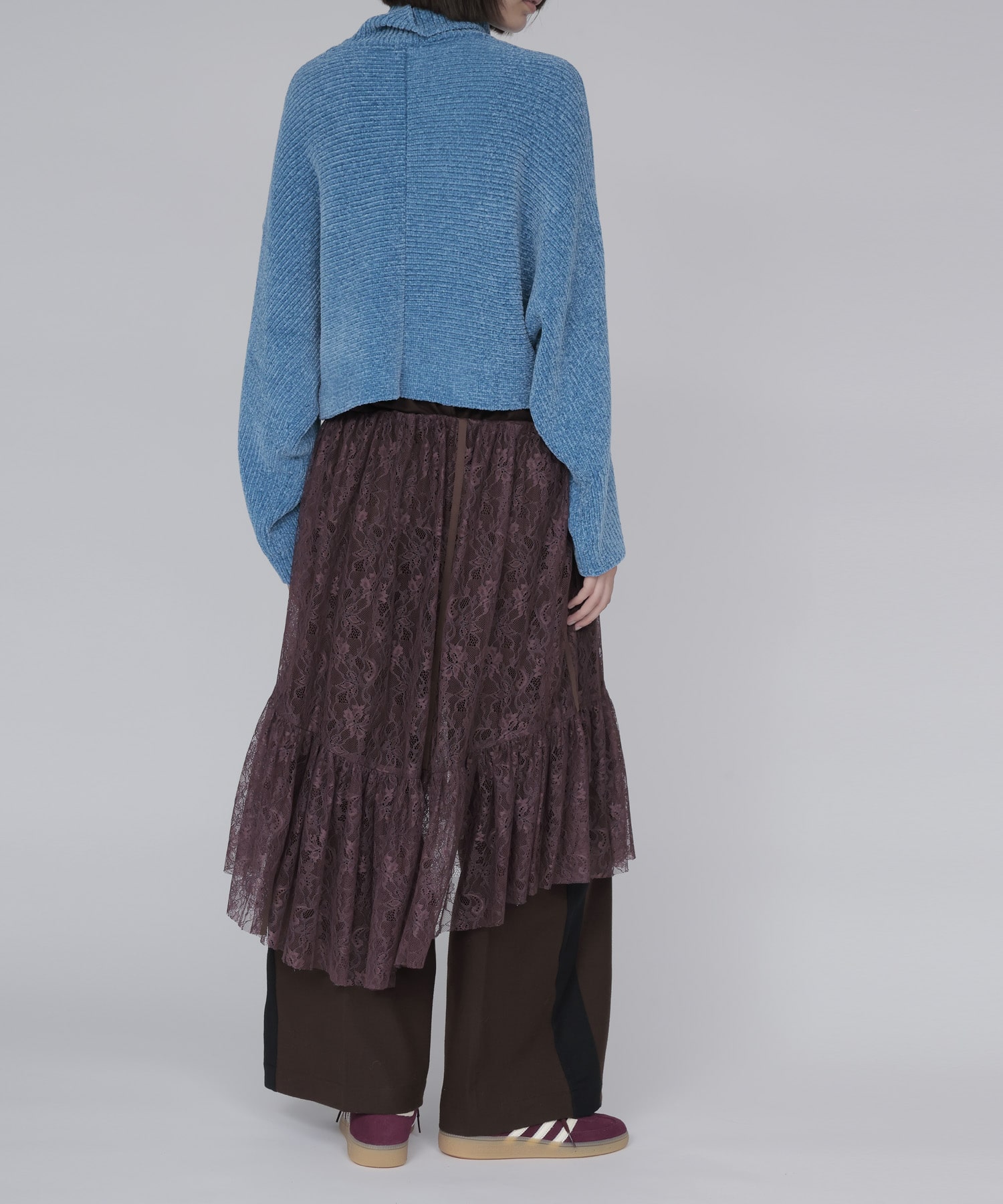 lace tiered skirt