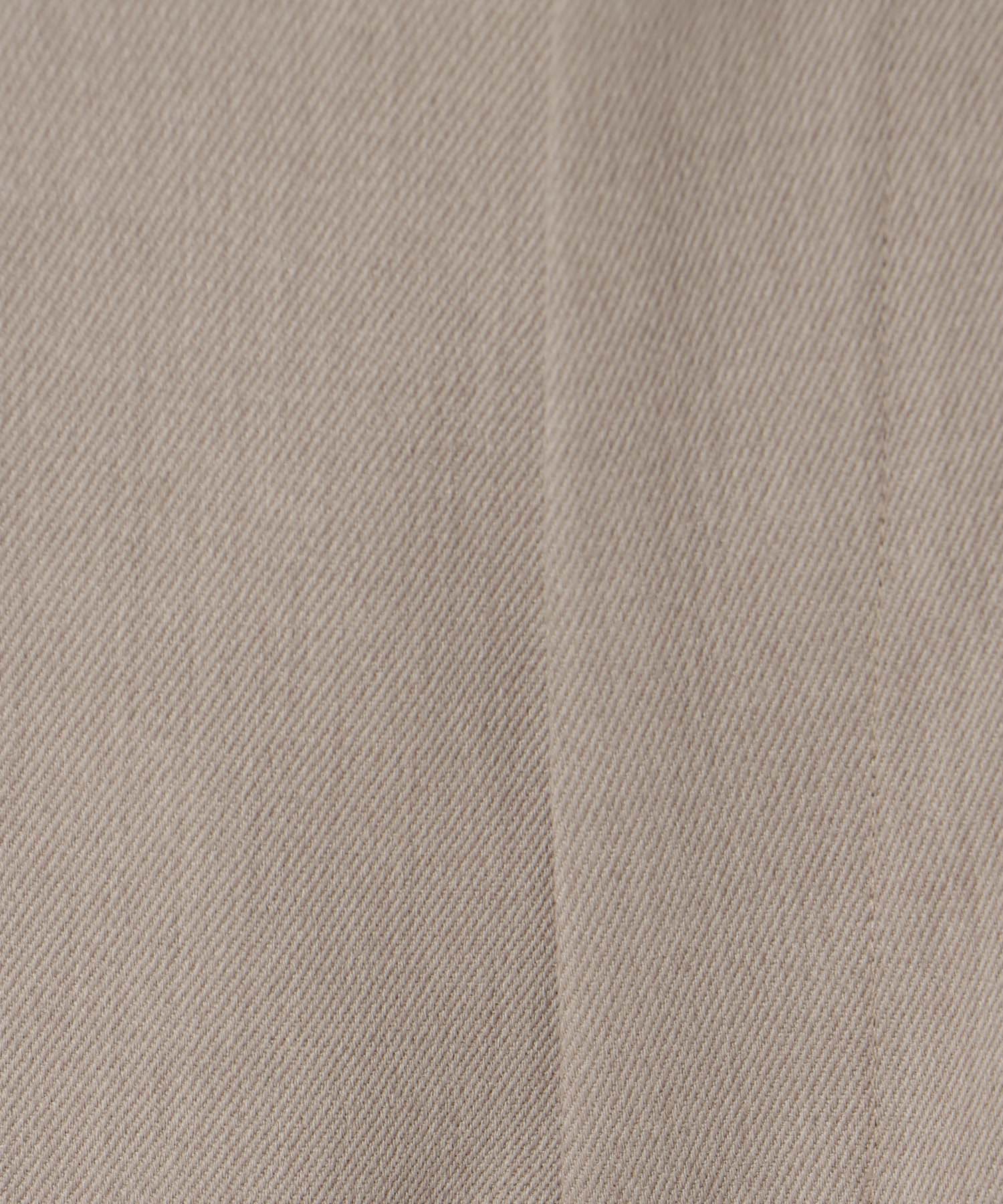 wool chino wide trousers