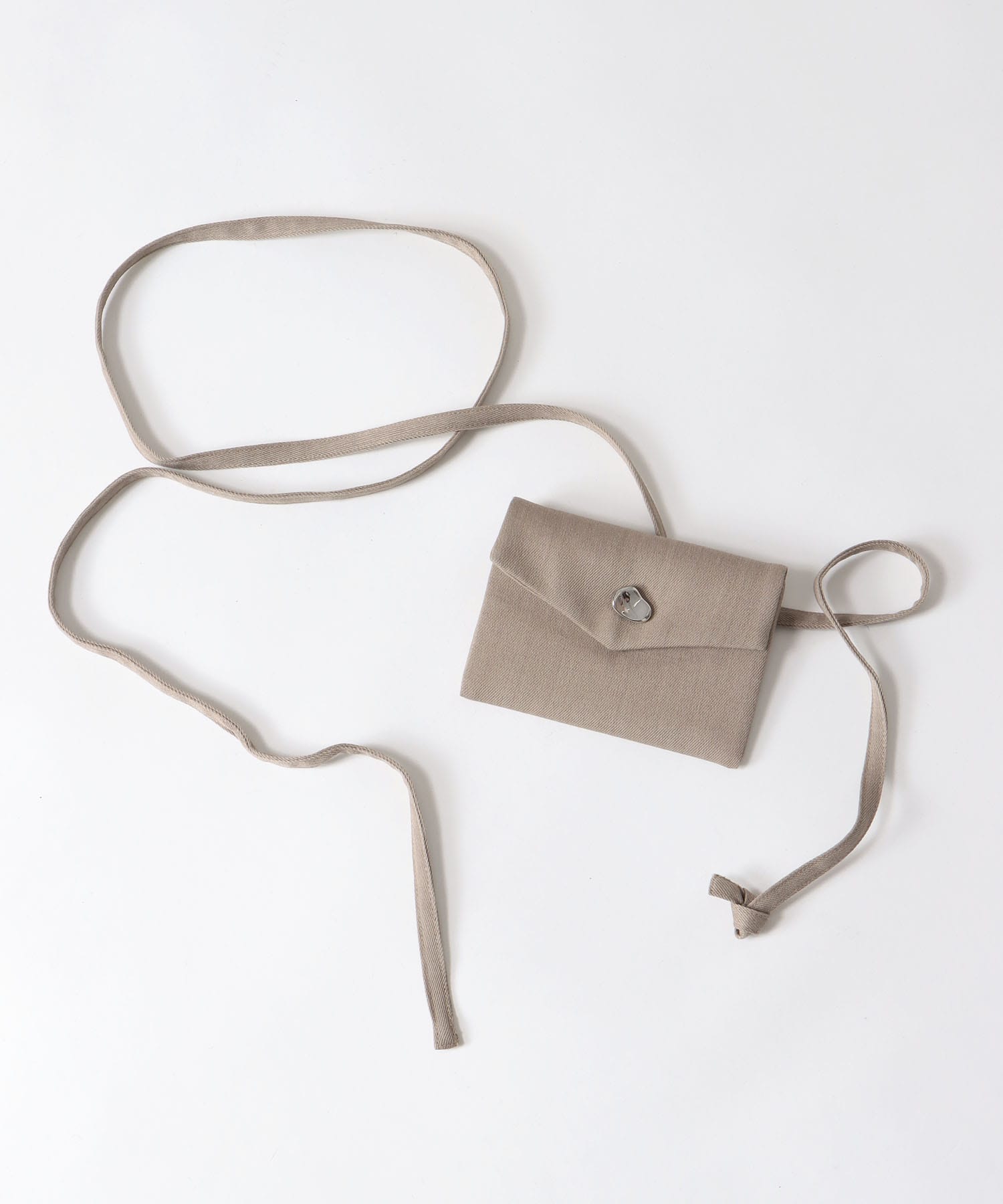 wool chino wide trousers