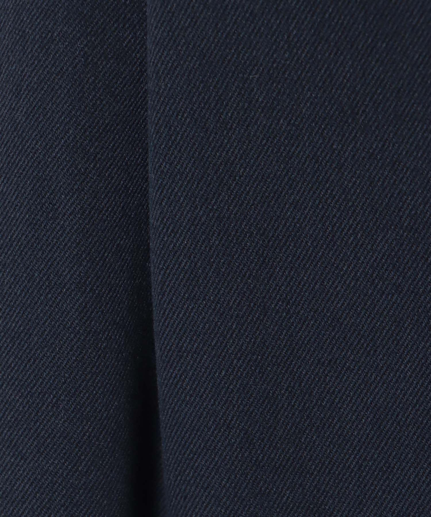 wool chino wide trousers