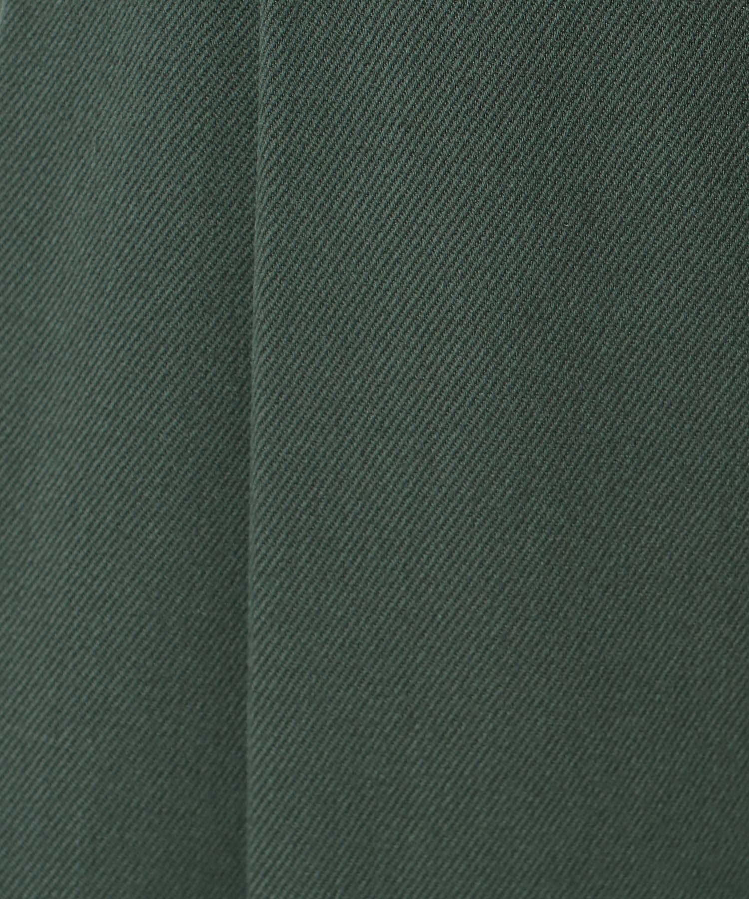 wool chino wide trousers