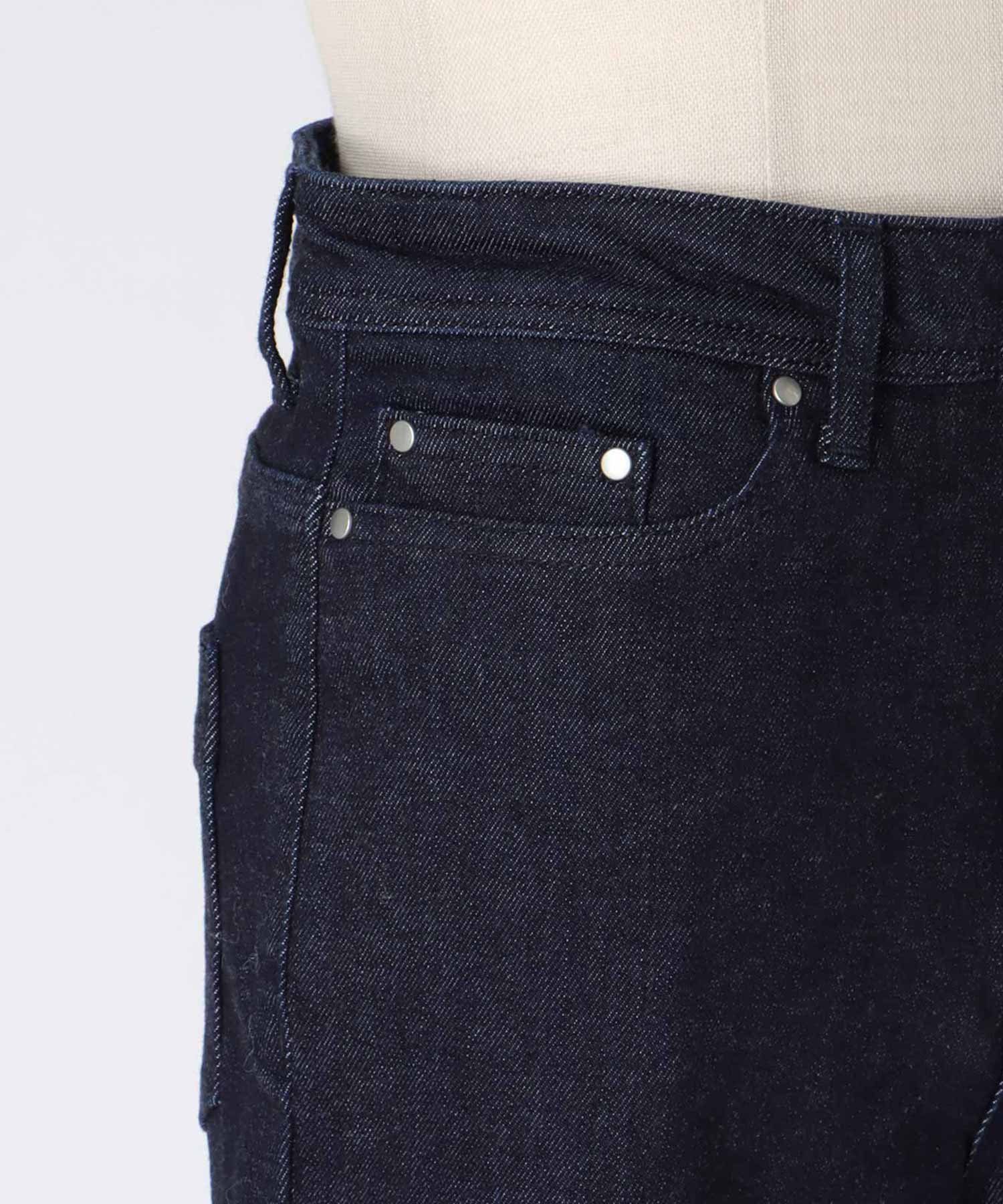 denim flare pants