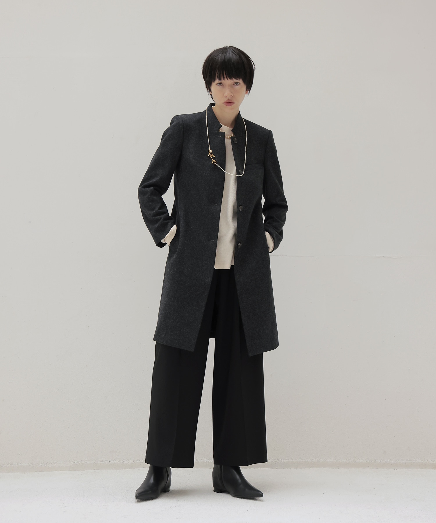 stand tailored coat