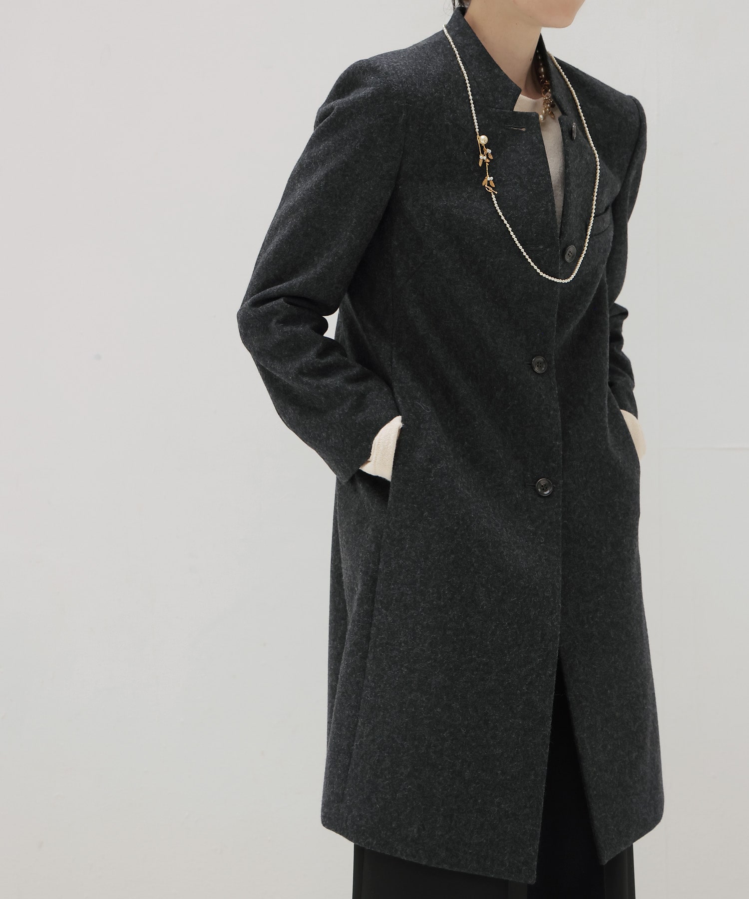 stand tailored coat