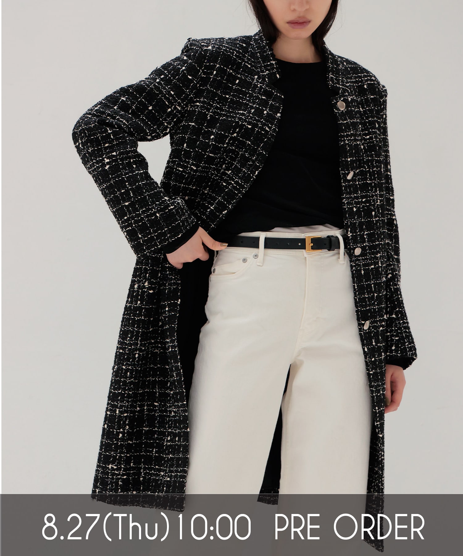 ≪EXCLUSIVE≫ stand tailored coat