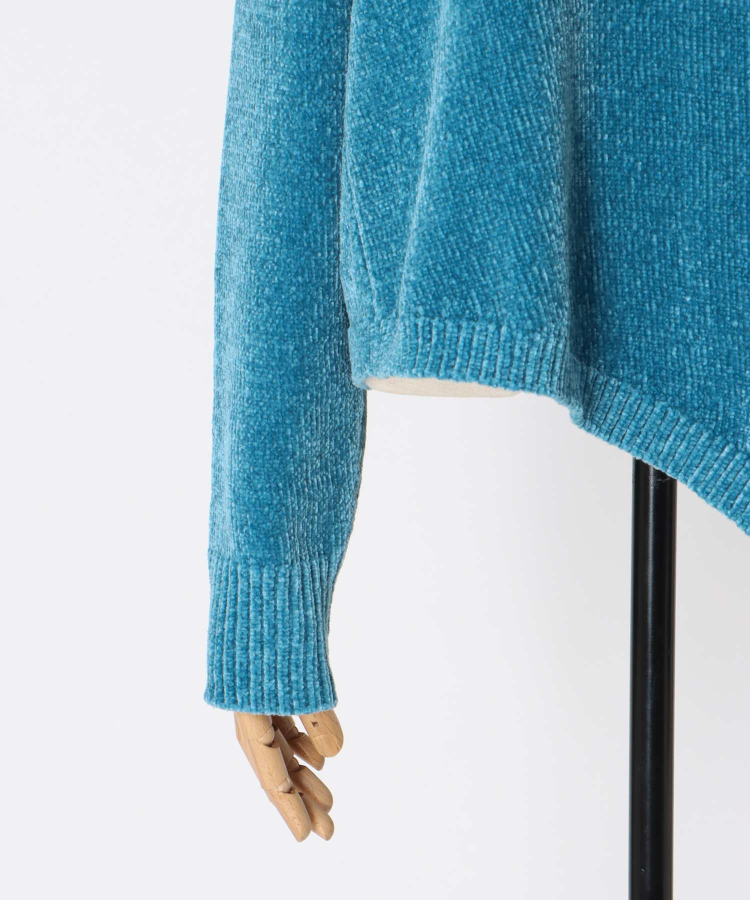 velours Vneck pullover