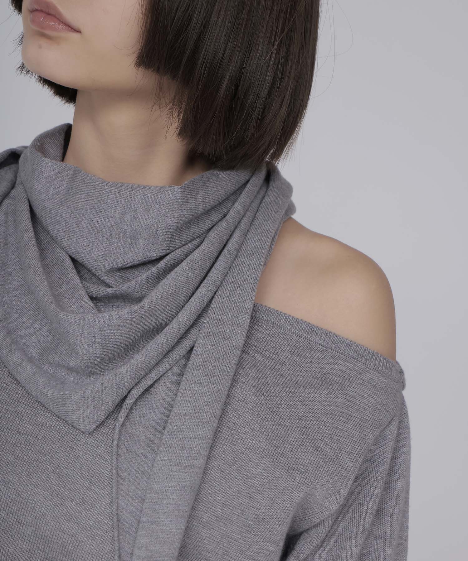 ace/ca scarf x pullover twinset