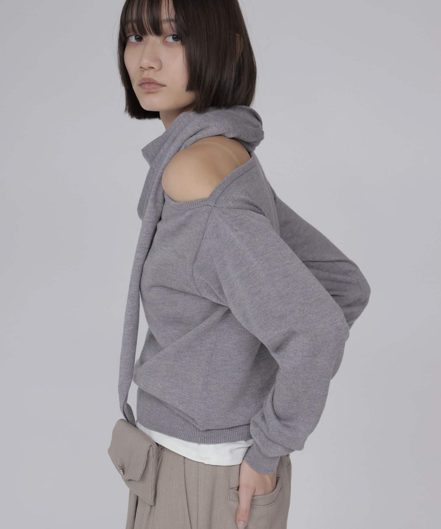 ace/ca scarf x pullover twinset