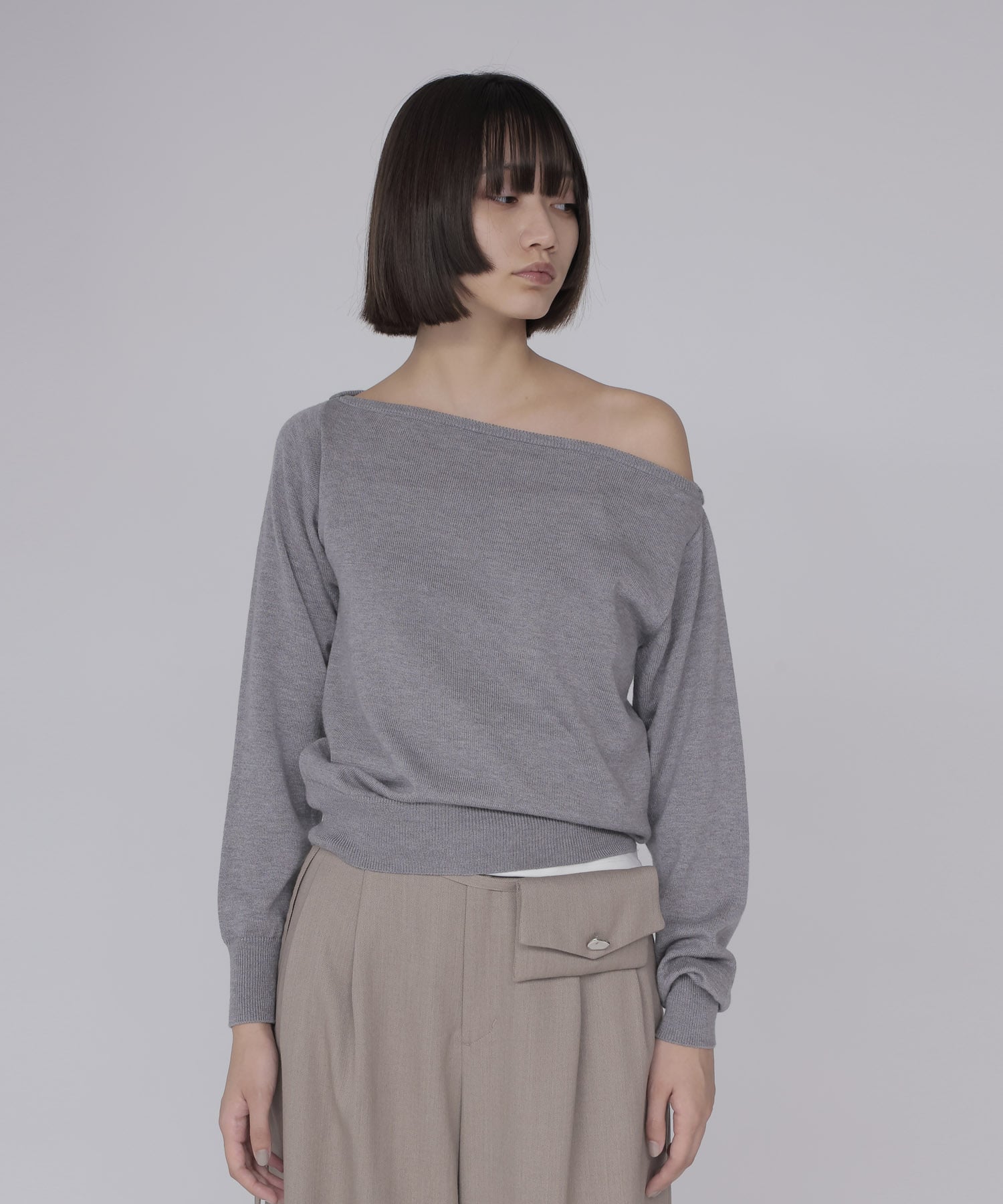ace/ca scarf x pullover twinset