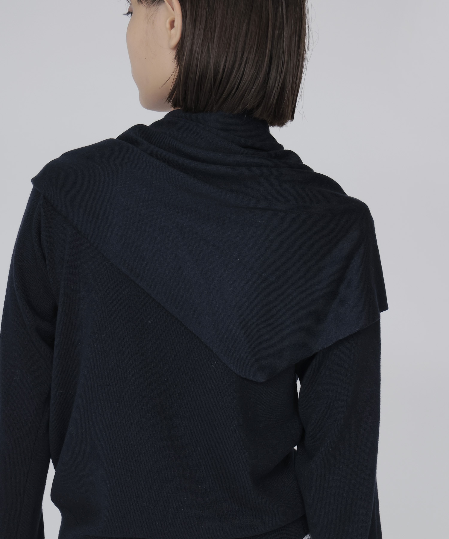 ace/ca scarf x pullover twinset