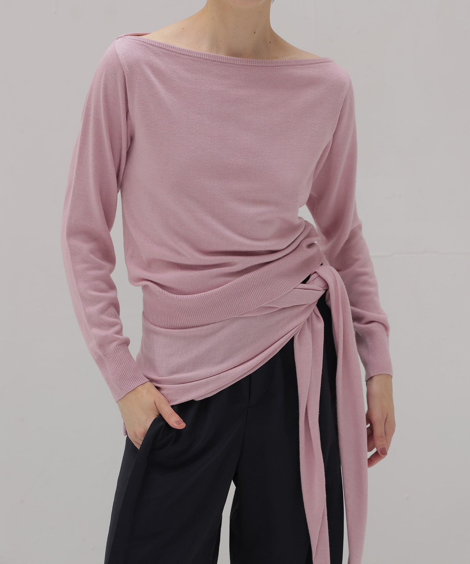 ace/ca scarf x pullover twinset