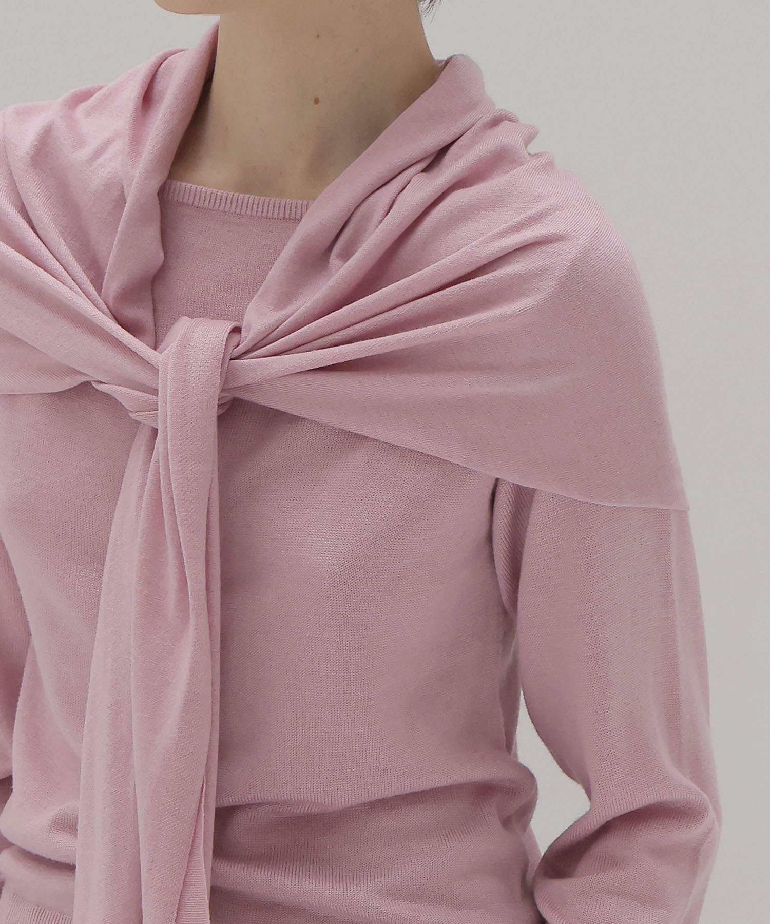 ace/ca scarf x pullover twinset