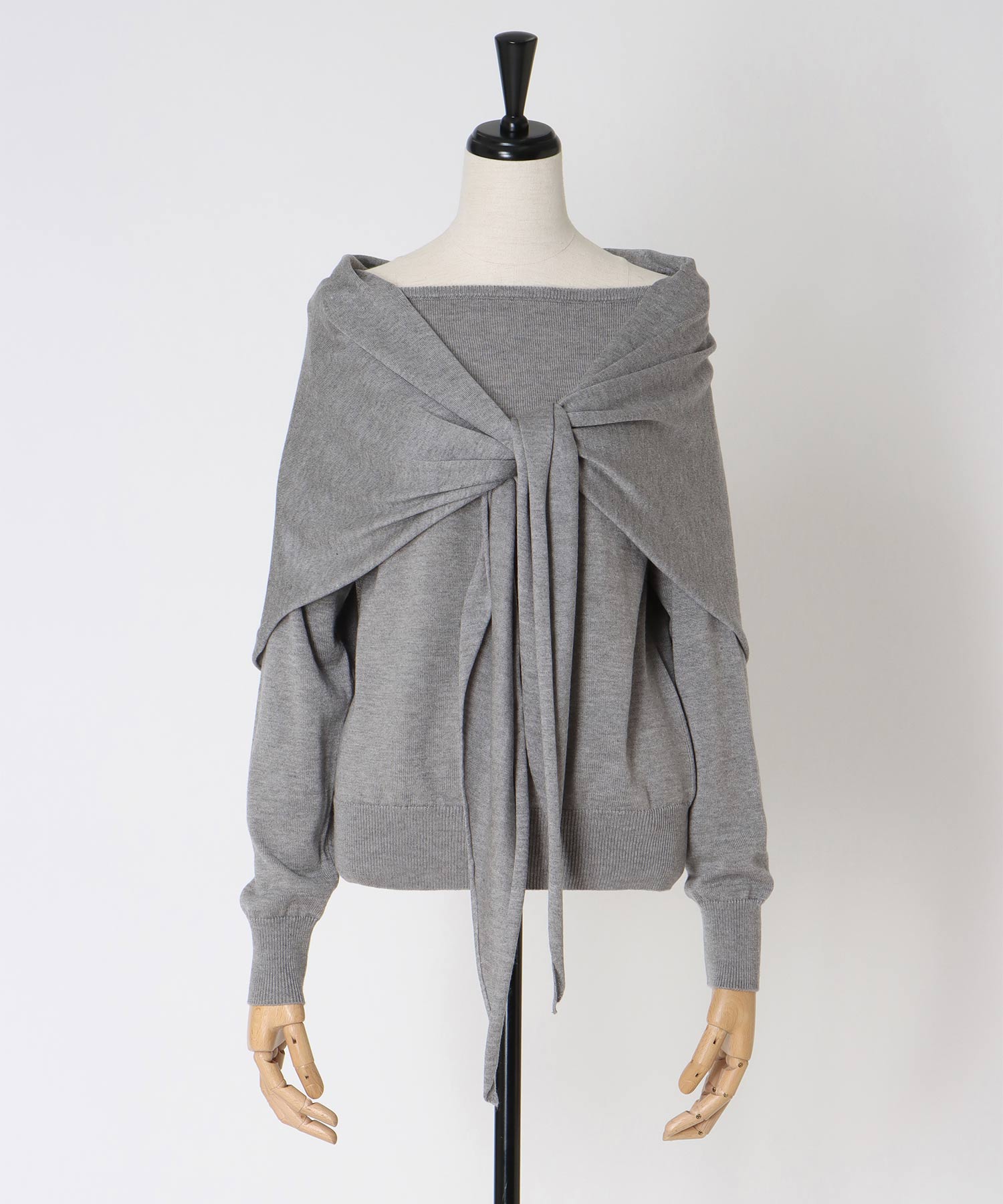 ace/ca scarf x pullover twinset