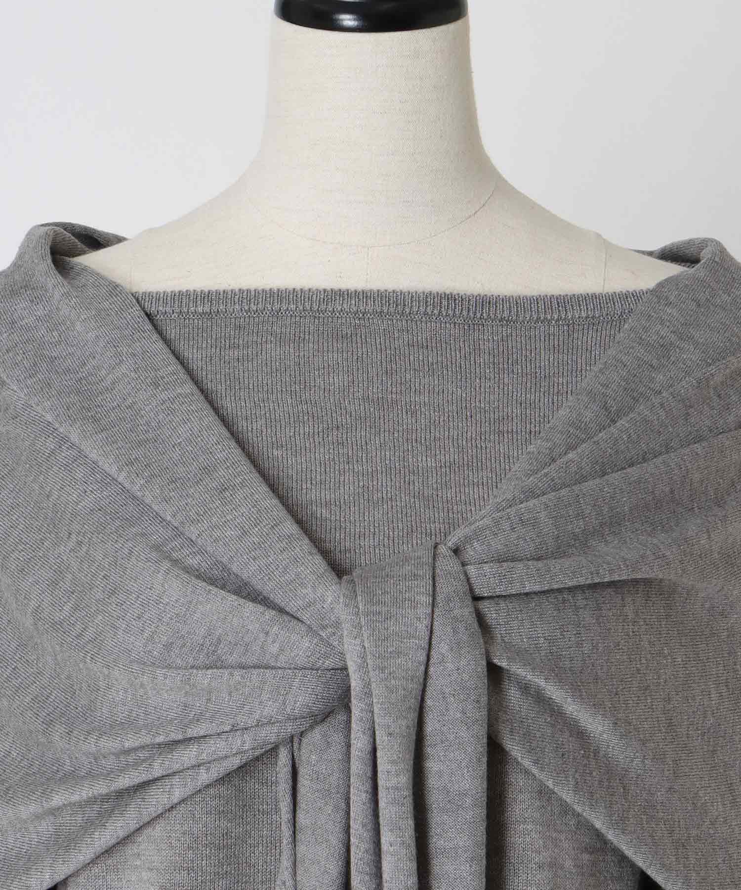 ace/ca scarf x pullover twinset