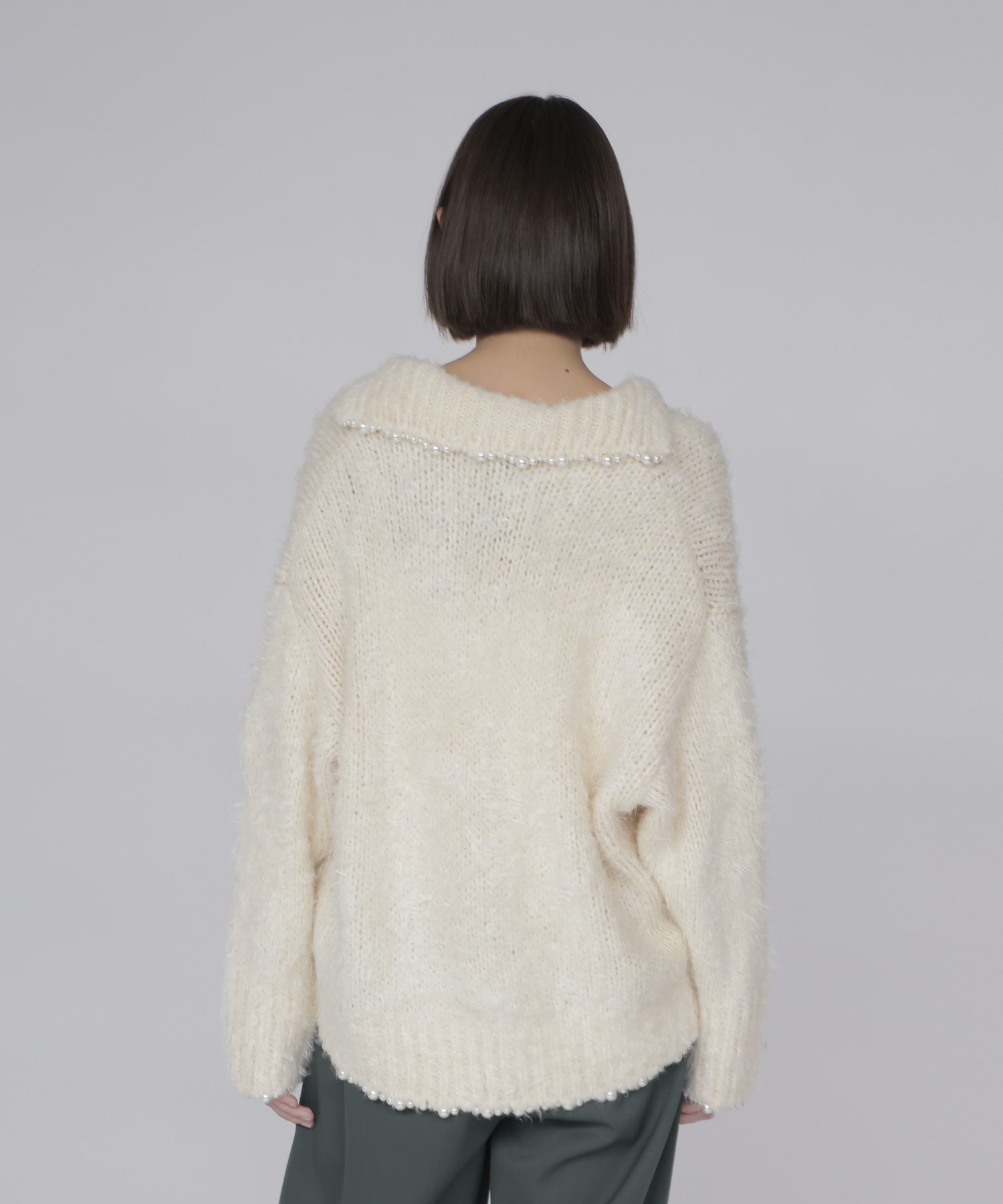 ≪EXCLUSIVE≫ tussah silk feather tops