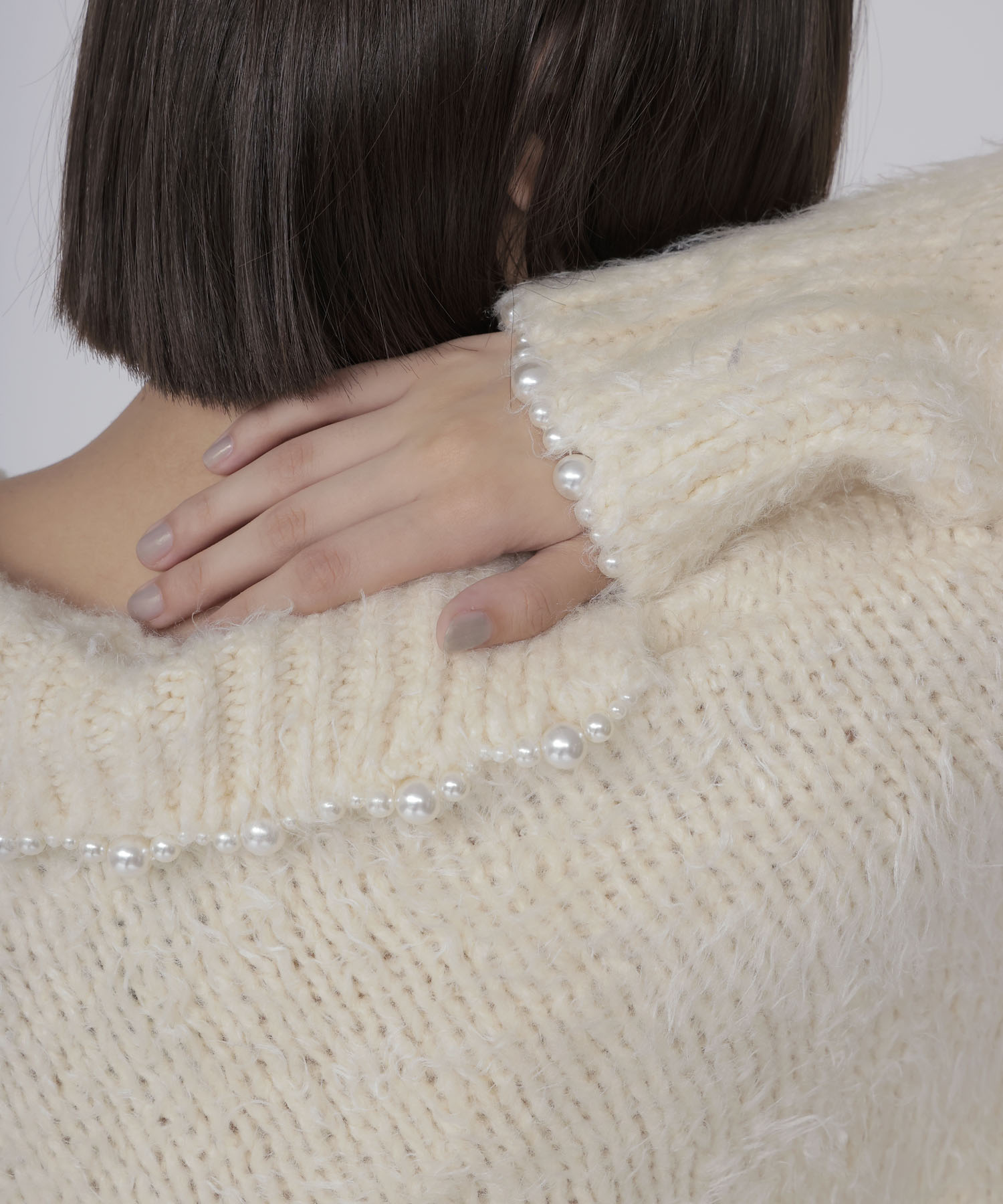 ≪EXCLUSIVE≫ tussah silk feather tops