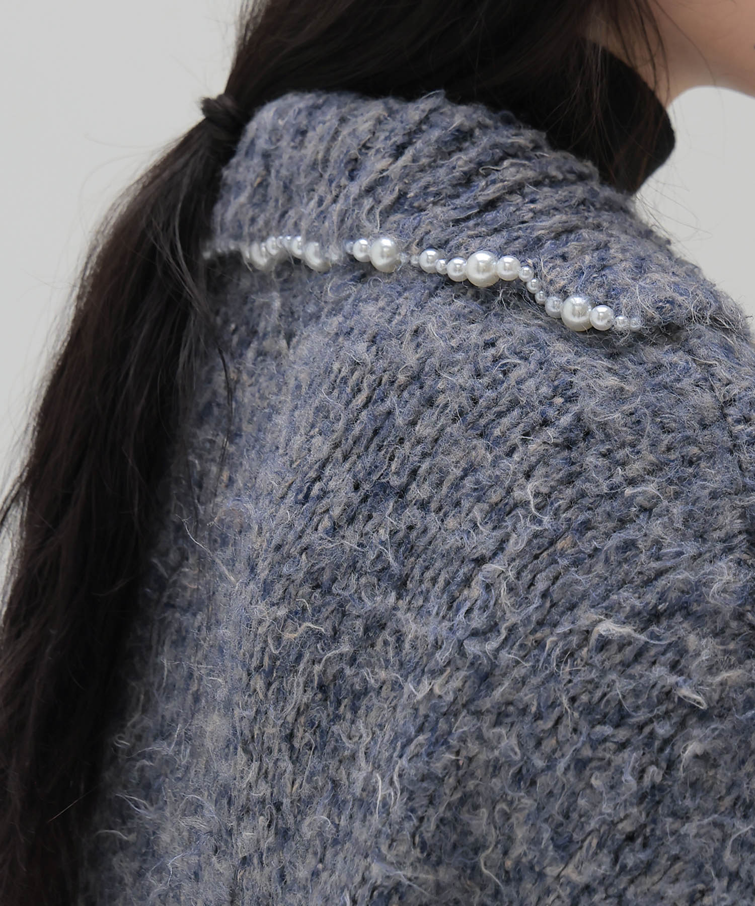 ≪EXCLUSIVE≫ tussah silk feather tops