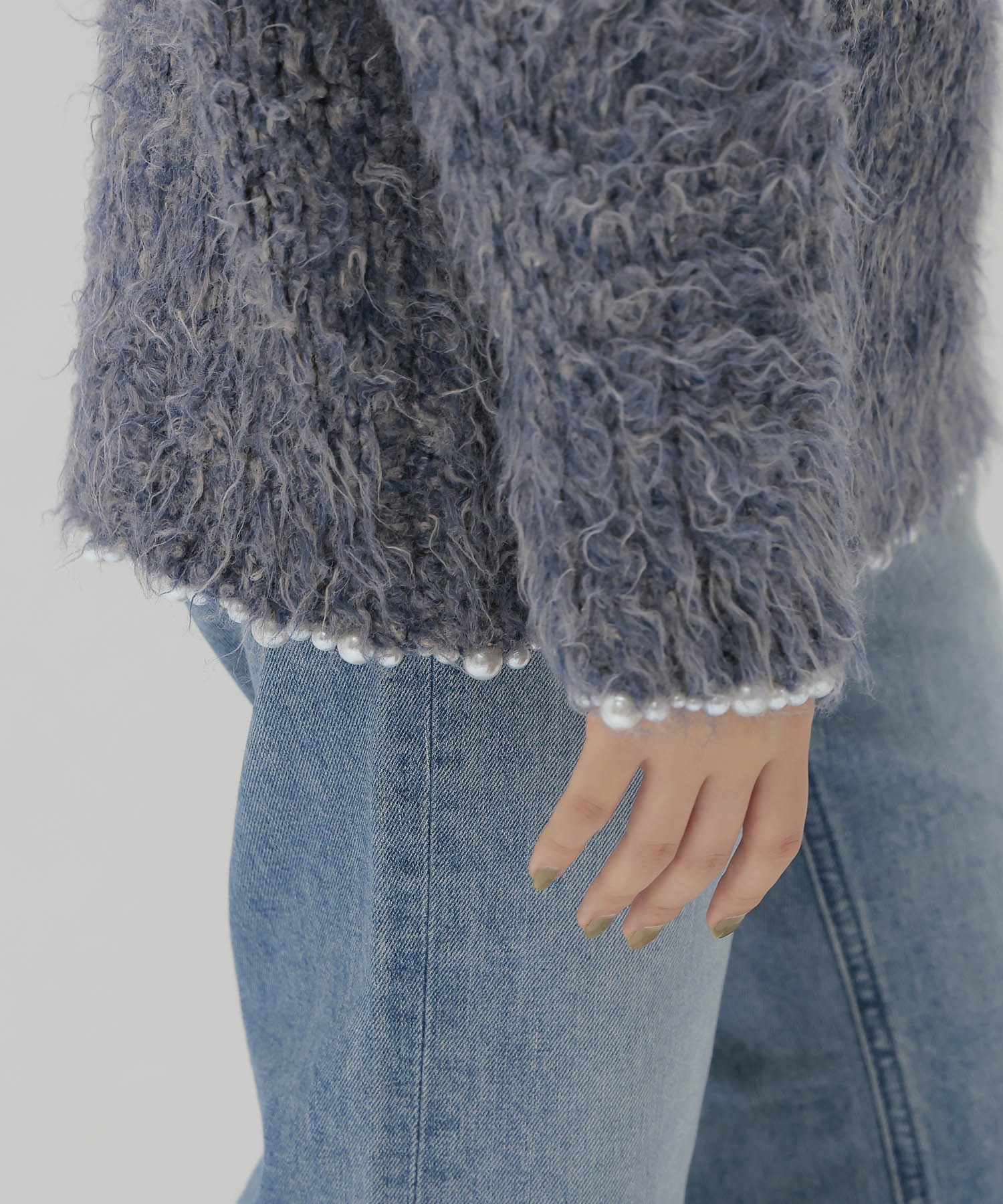 ≪EXCLUSIVE≫ tussah silk feather tops