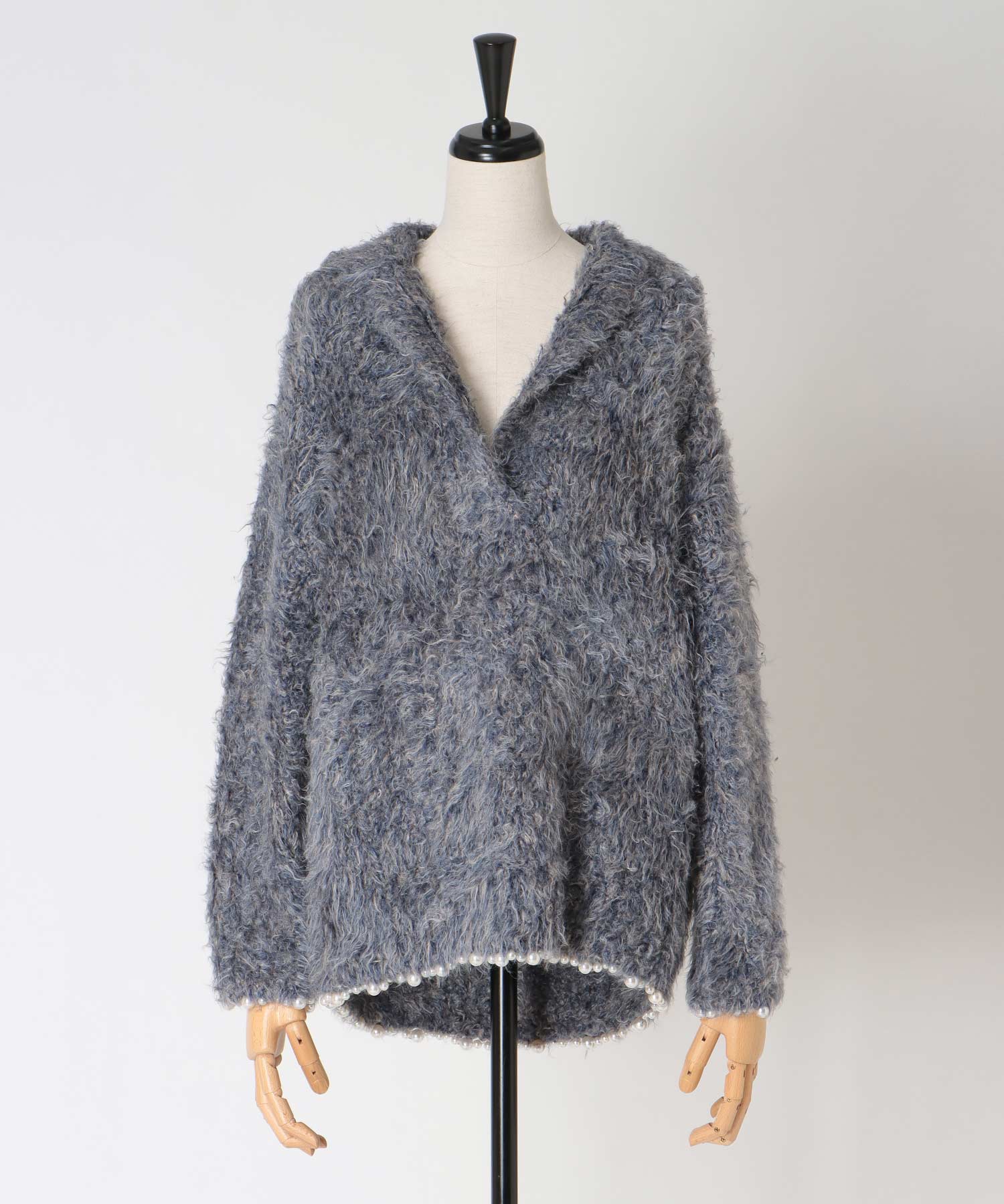 ≪EXCLUSIVE≫ tussah silk feather tops