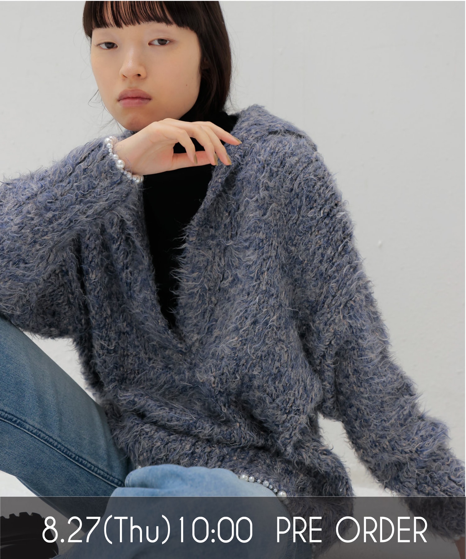 ≪EXCLUSIVE≫ tussah silk feather tops