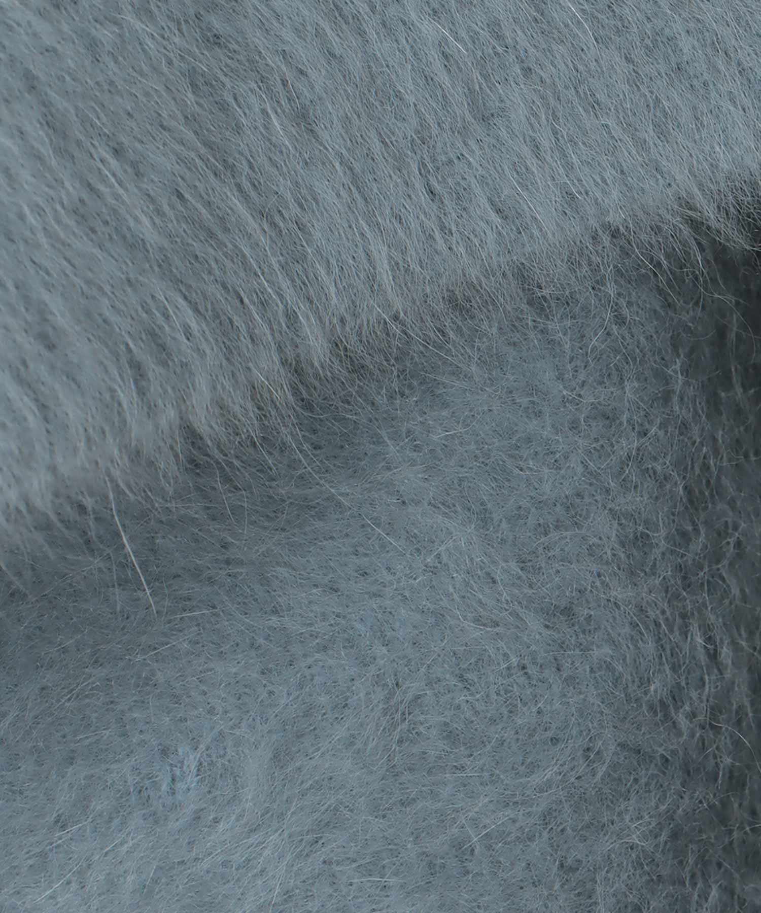 fox/ca drape collar cardigan
