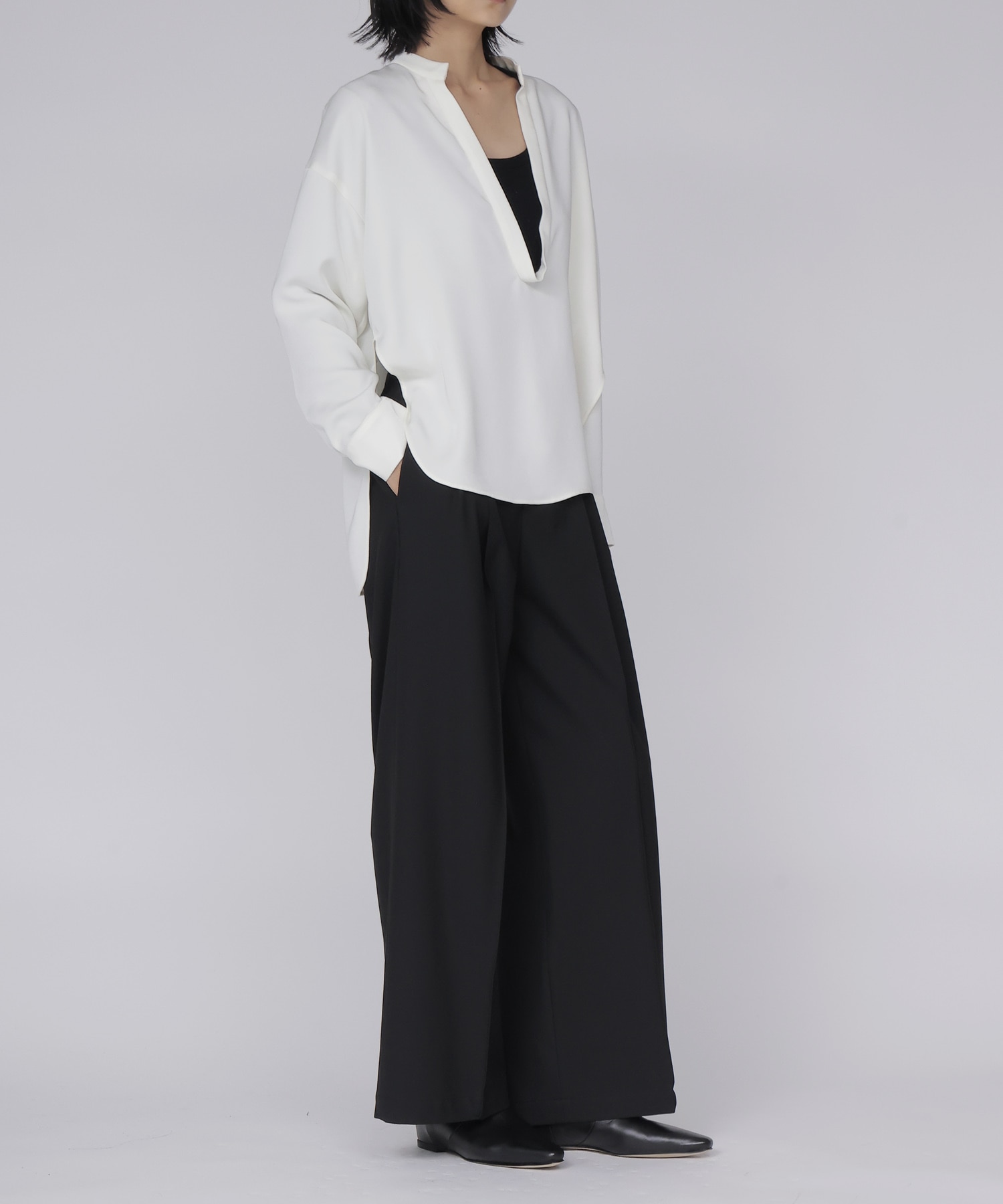 deep Uneck shirt