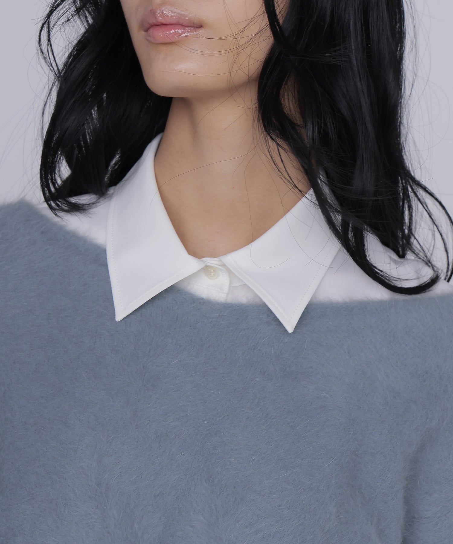 asymmetry drape shirt