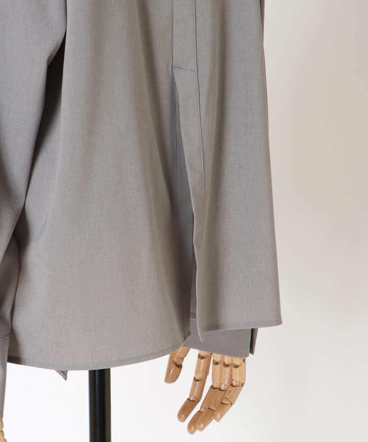 asymmetry drape shirt