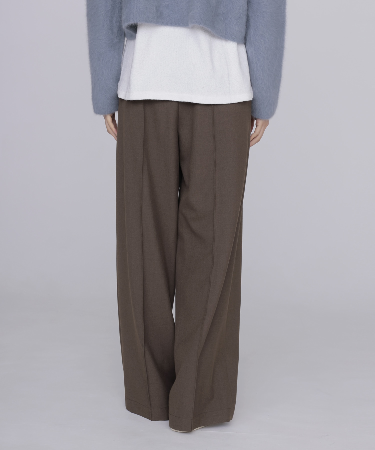 beaute warm wide trousers